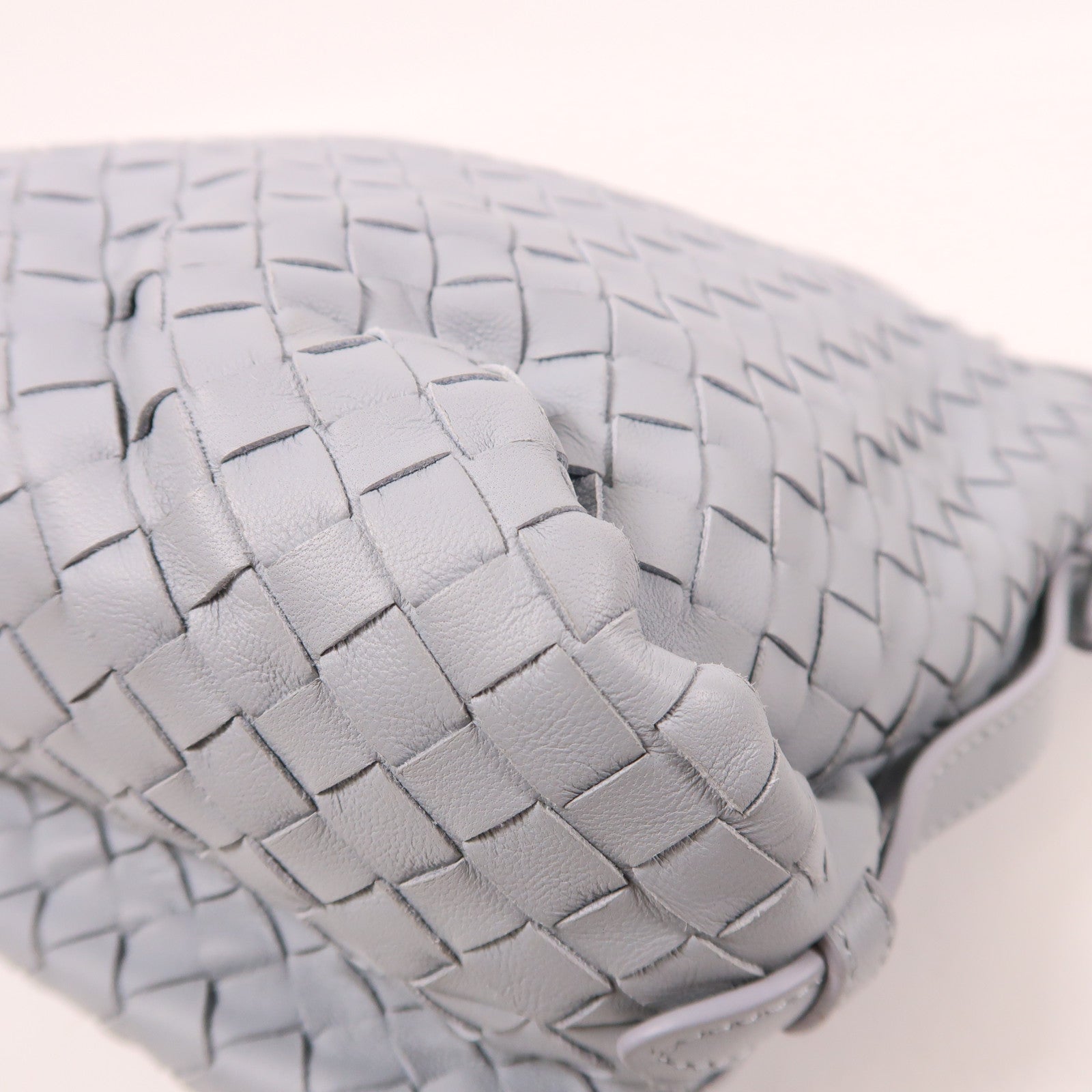 BOTTEGA VENETA 牛皮皮革Hand Bag手挽袋淺藍色