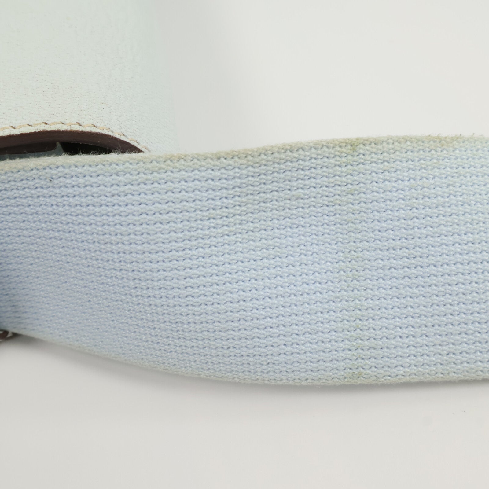 HERMES Chevre皮革Geta肩背袋Blue Brume