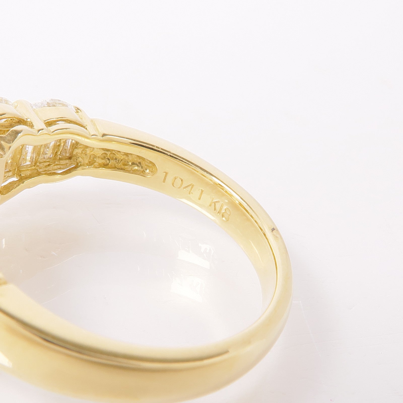 JEWELRY 18K黃金Diamond Ring鑽石戒指US#6