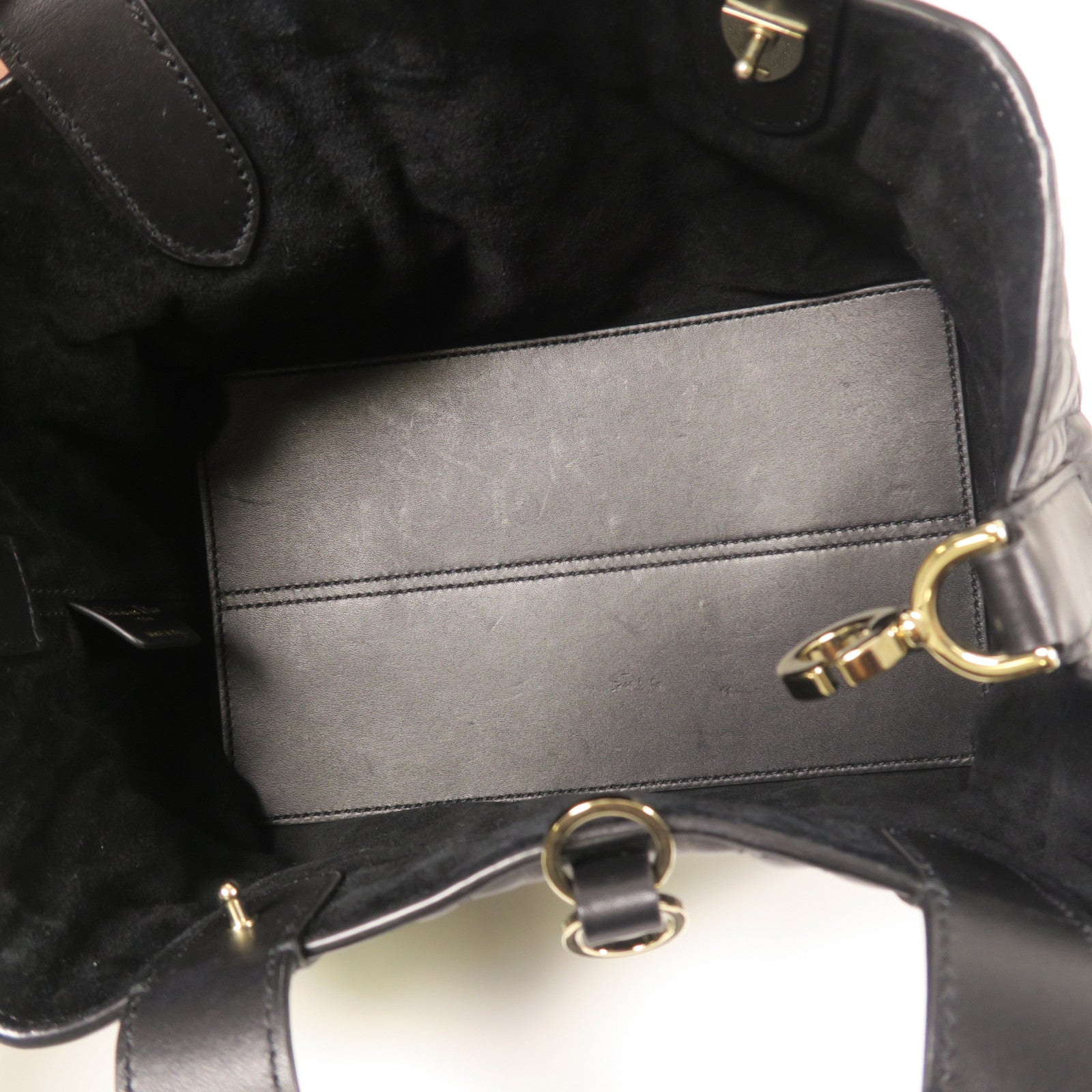Dior 牛皮皮革Toujours Small金扣手挽肩背兩用袋