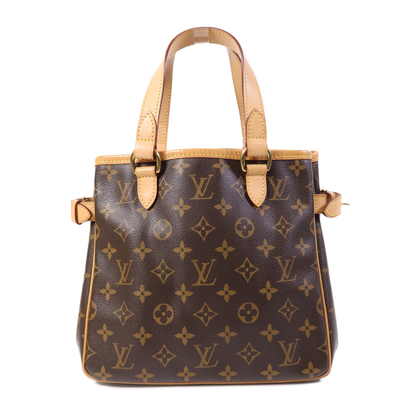LOUIS VUITTON Monogram Batignolles金扣手挽袋