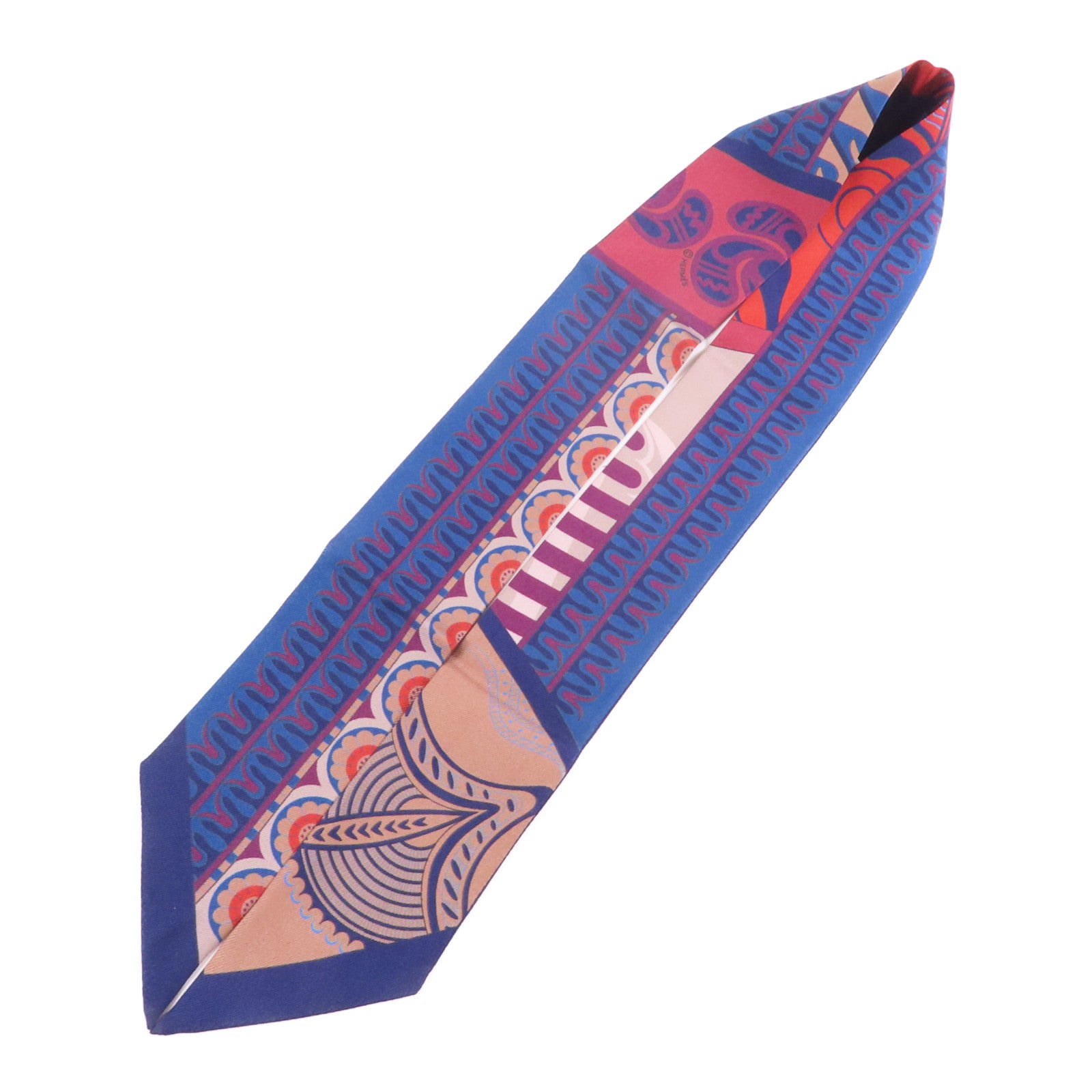 HERMES 絲質Twilly絲巾