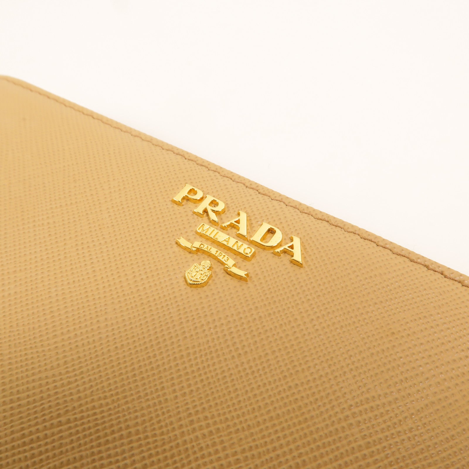PRADA Saffiano皮革Zipper Long Wallet長錢包