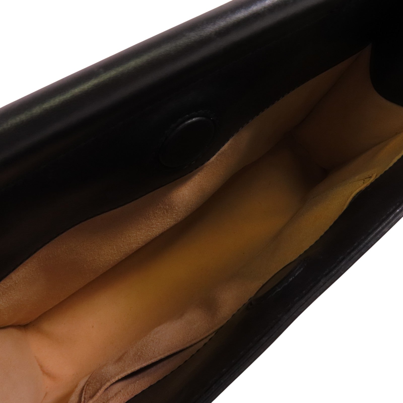 GUCCI 牛皮皮革Nymphaea Bamboo金扣手挽肩背兩用袋