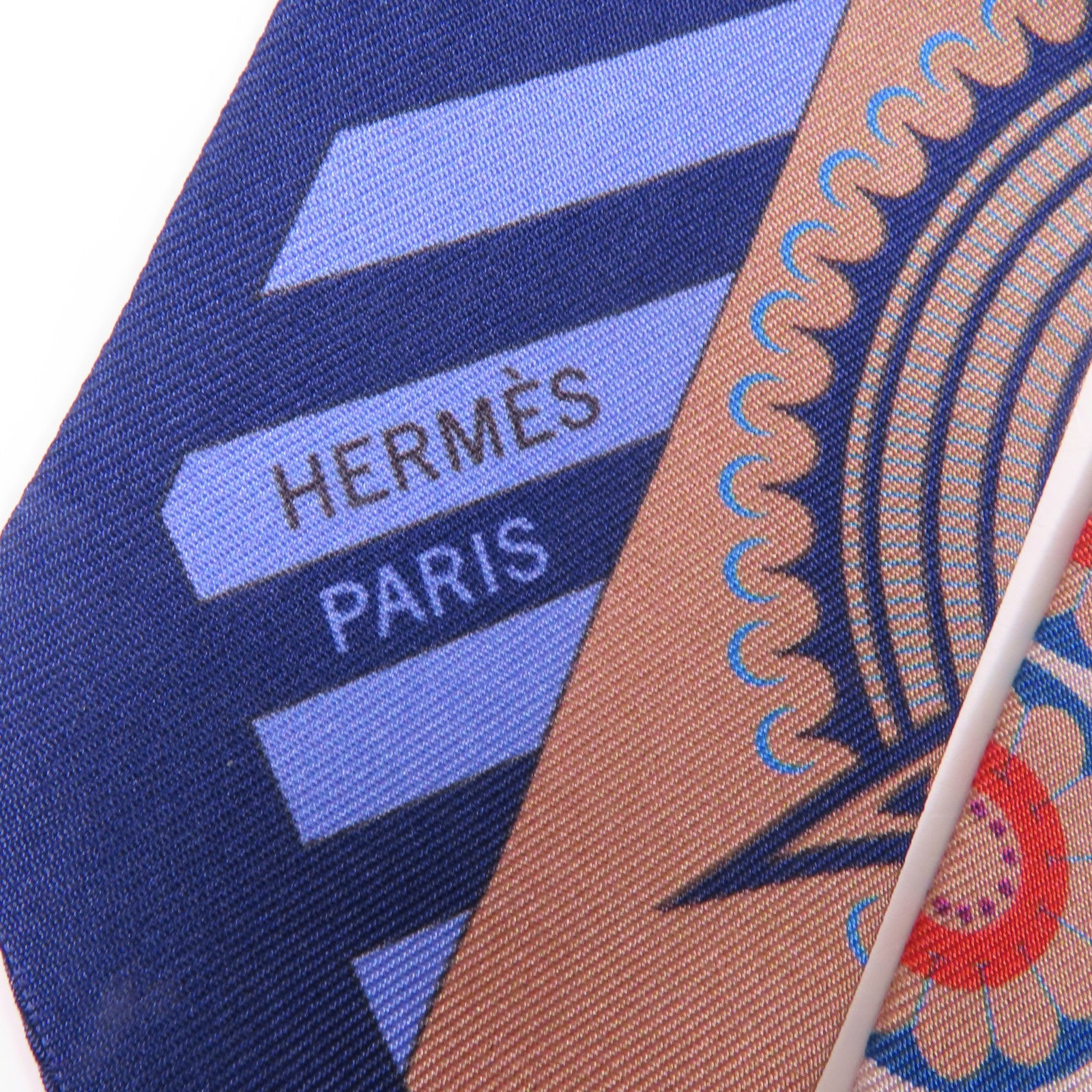 HERMES 絲質Twilly絲巾