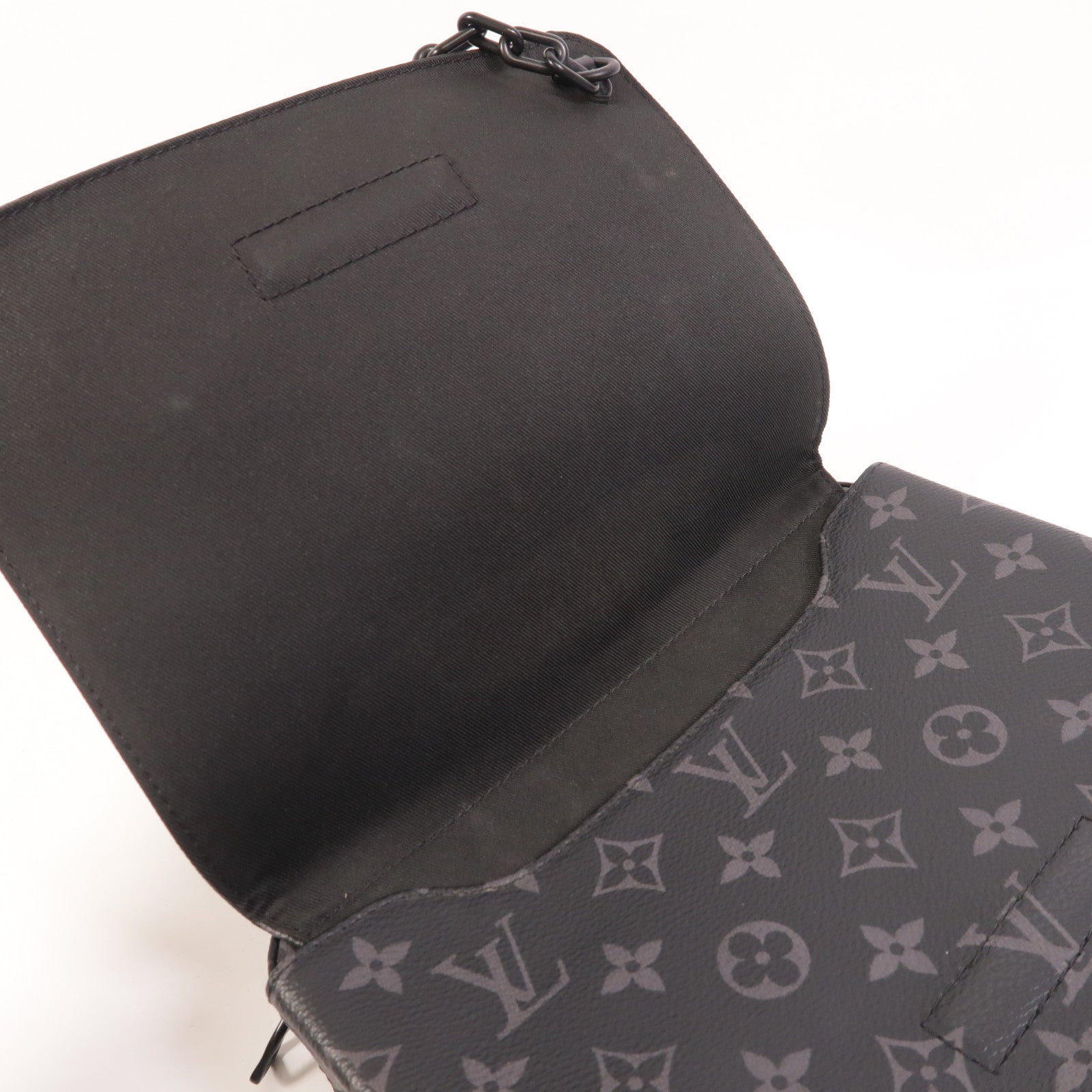 LOUIS VUITTON Monogram Eclipse Steamer肩背袋