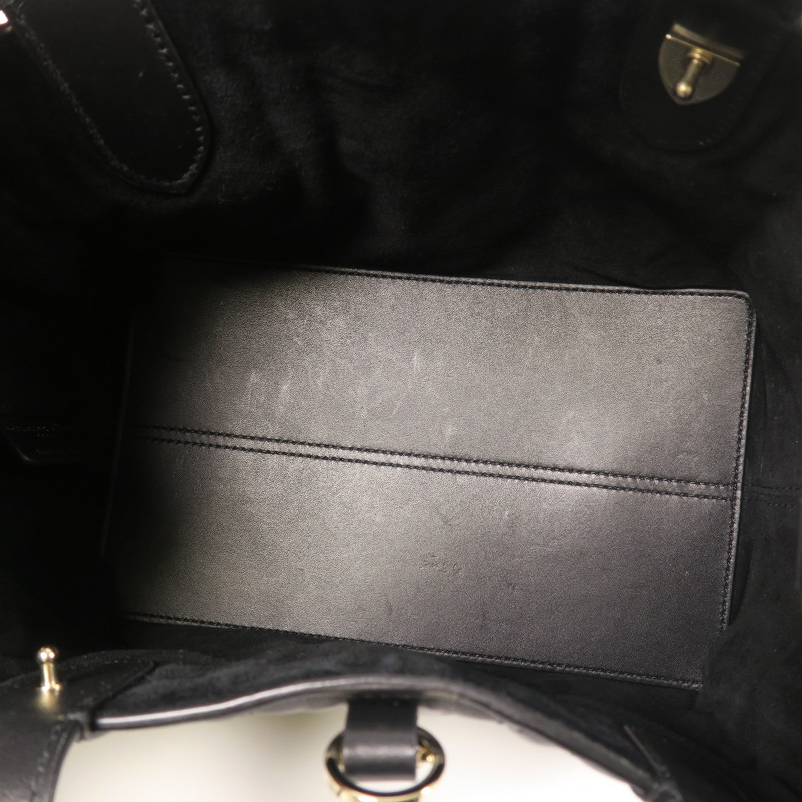 Dior 牛皮皮革Toujours Small金扣手挽肩背兩用袋