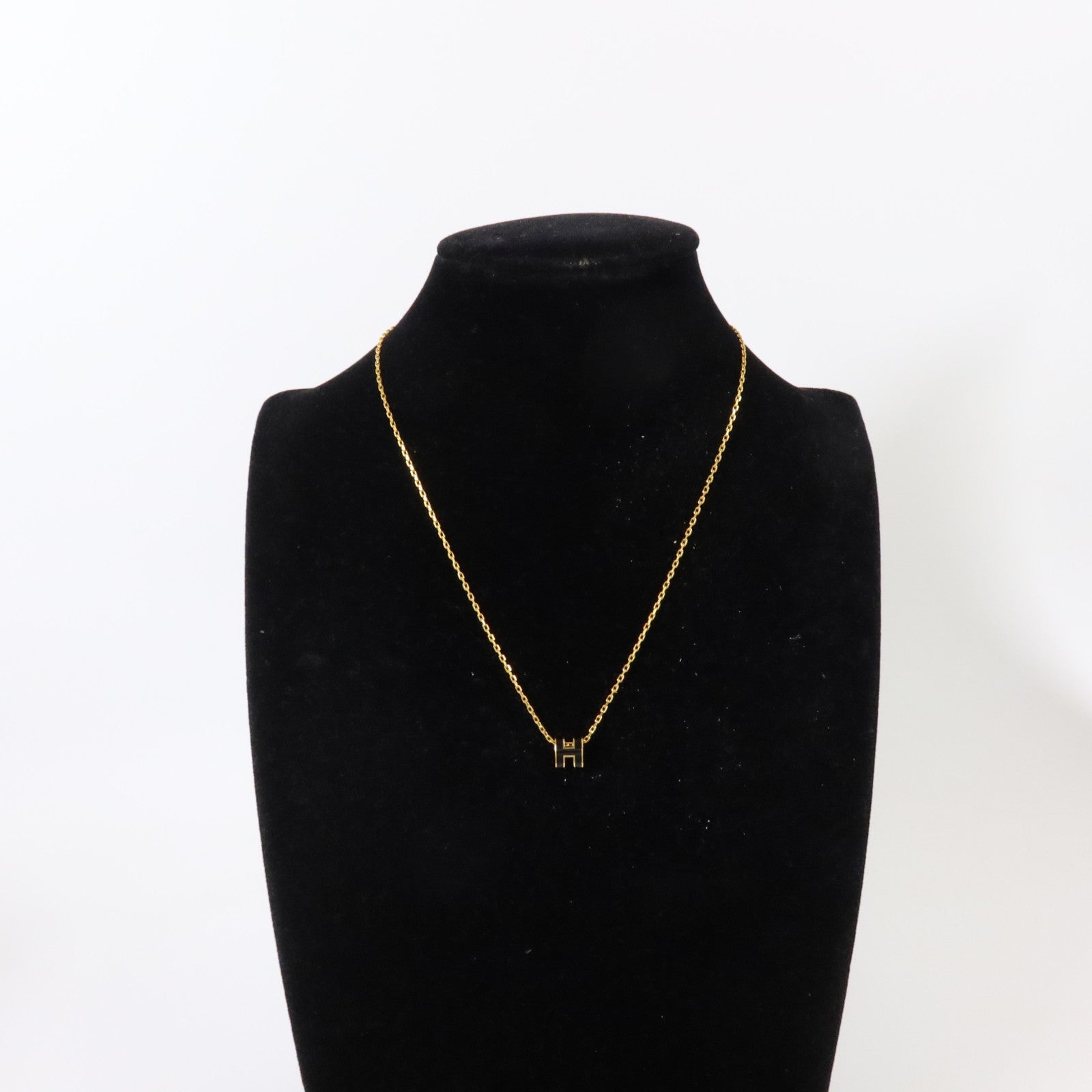 HERMES 金屬/琺瑯Pop H Necklace項鏈