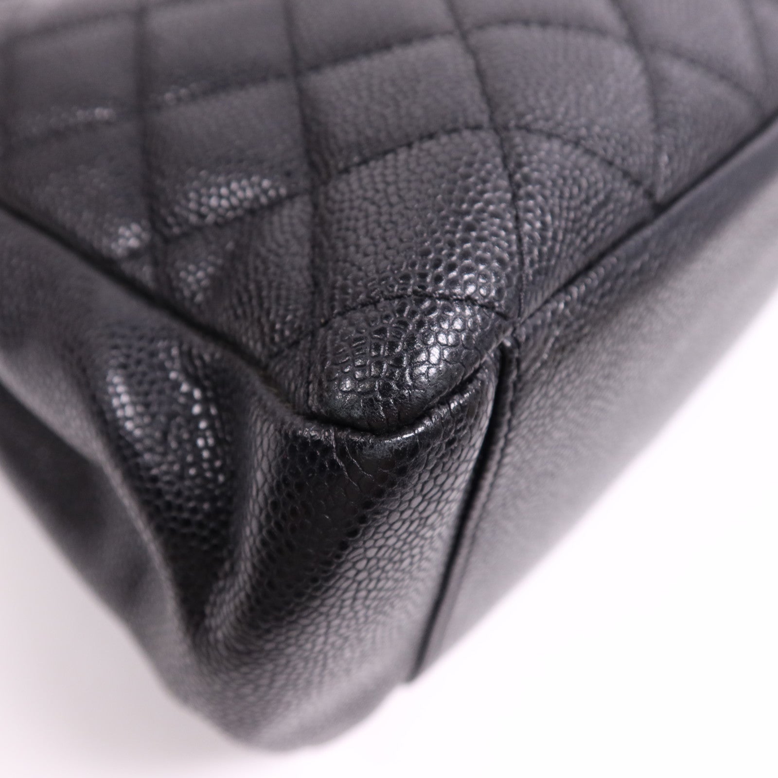 CHANEL 牛皮皮革GST Grand Shopping Tote Bag鏈帶手挽袋