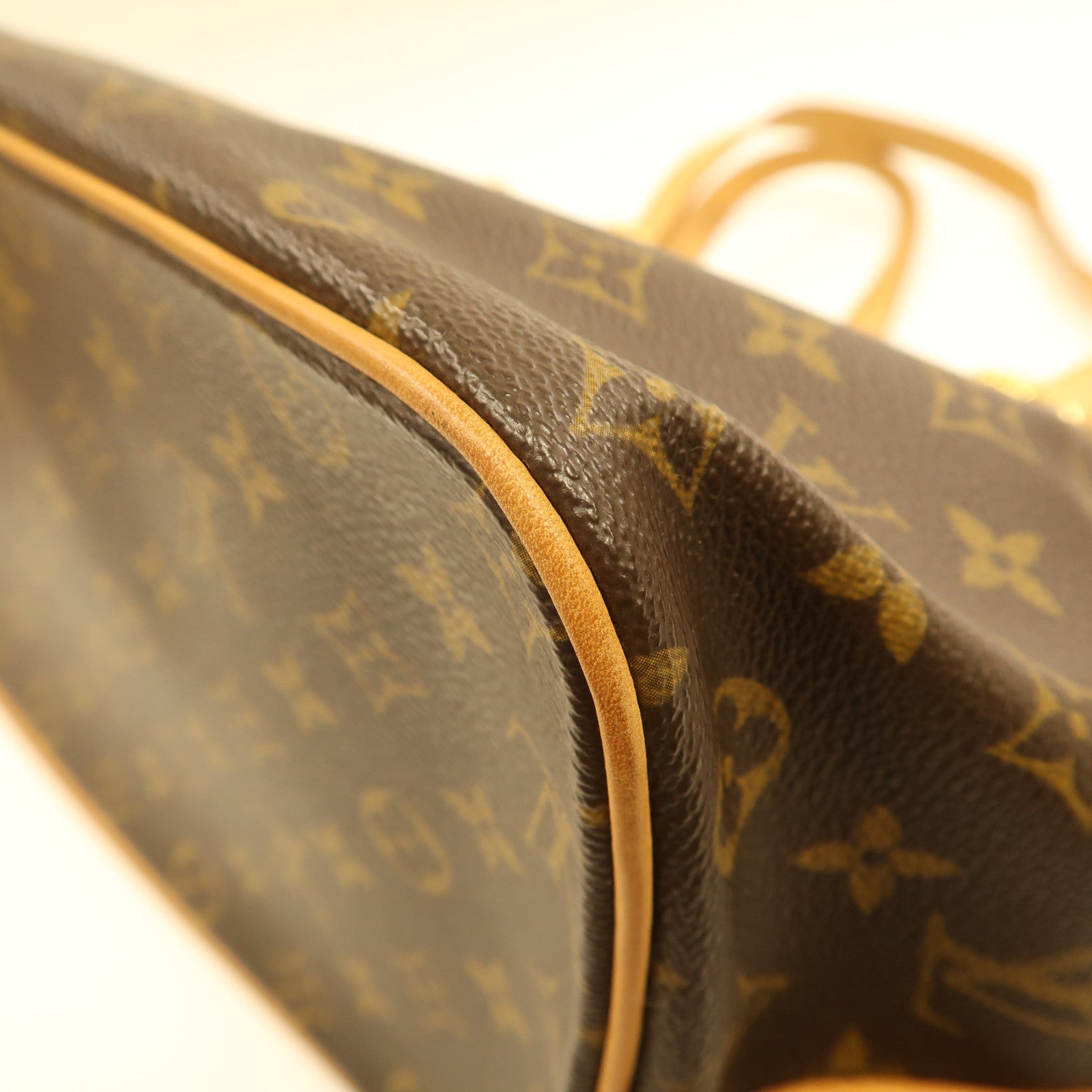 LOUIS VUITTON Monogram Palermo GM金扣手挽肩背兩用袋啡色