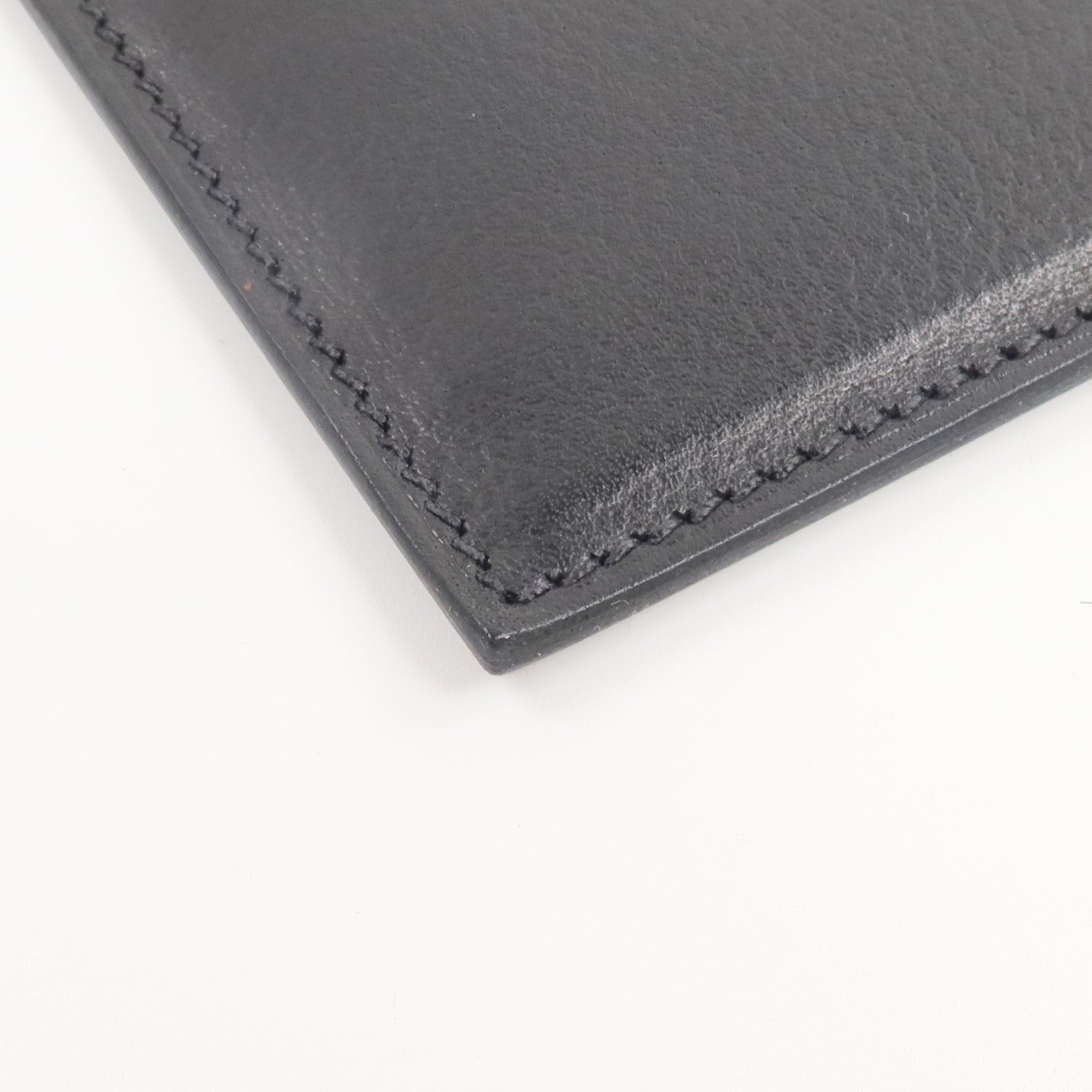 HERMES Evergrain皮革Citizen Twill Card Holder卡片套Noir