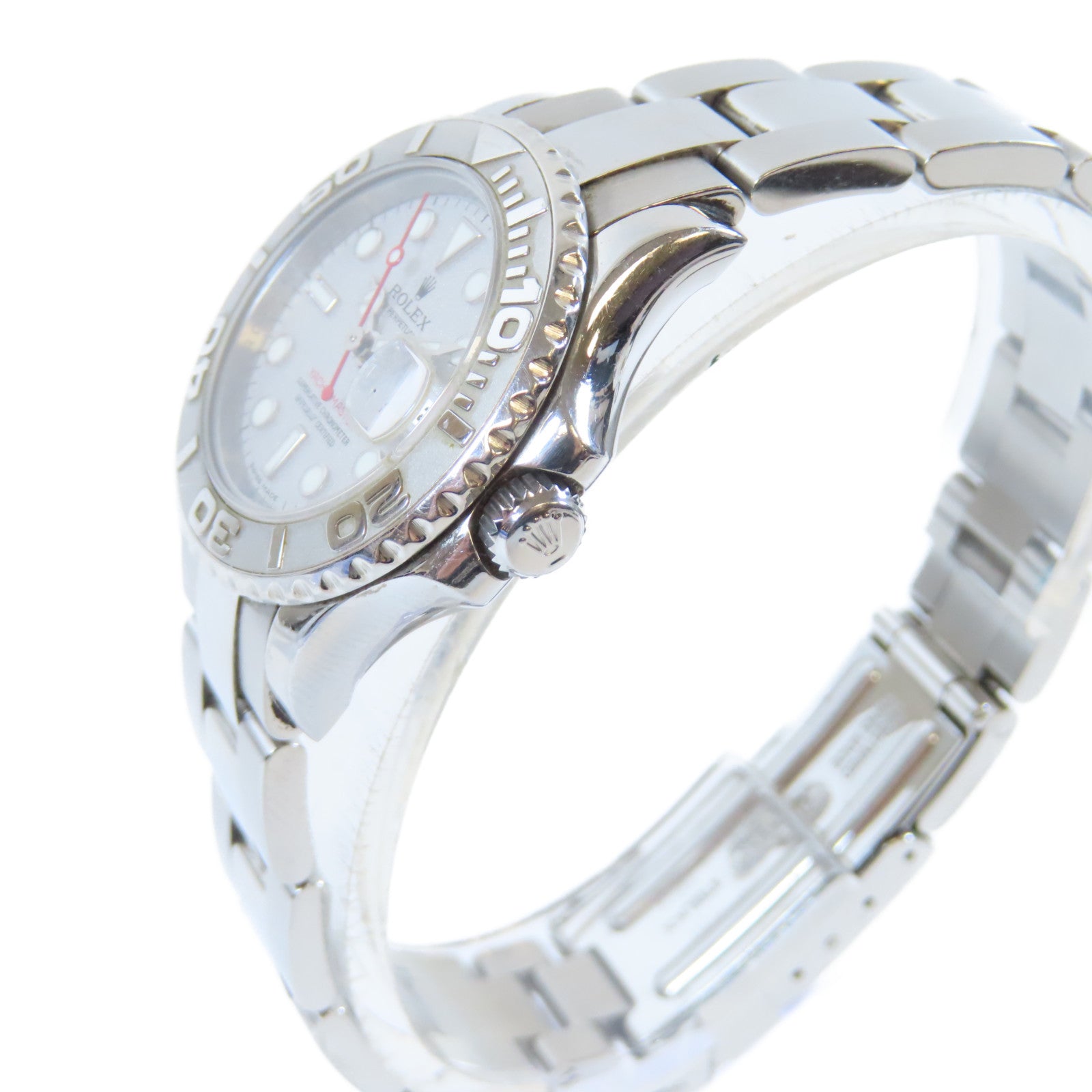 ROLEX 【激減優惠】Yacht Master Date不鏽鋼手錶自動機芯灰色
