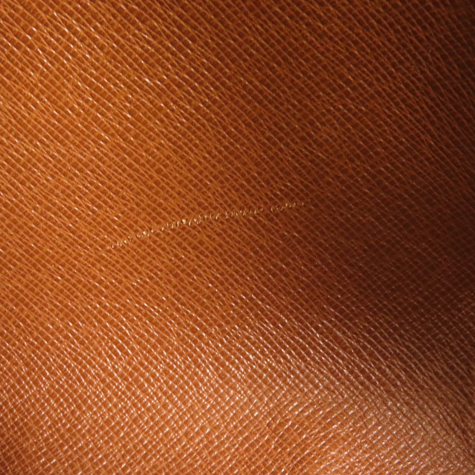 LOUIS VUITTON Monogram Papillon金扣手挽袋棕色