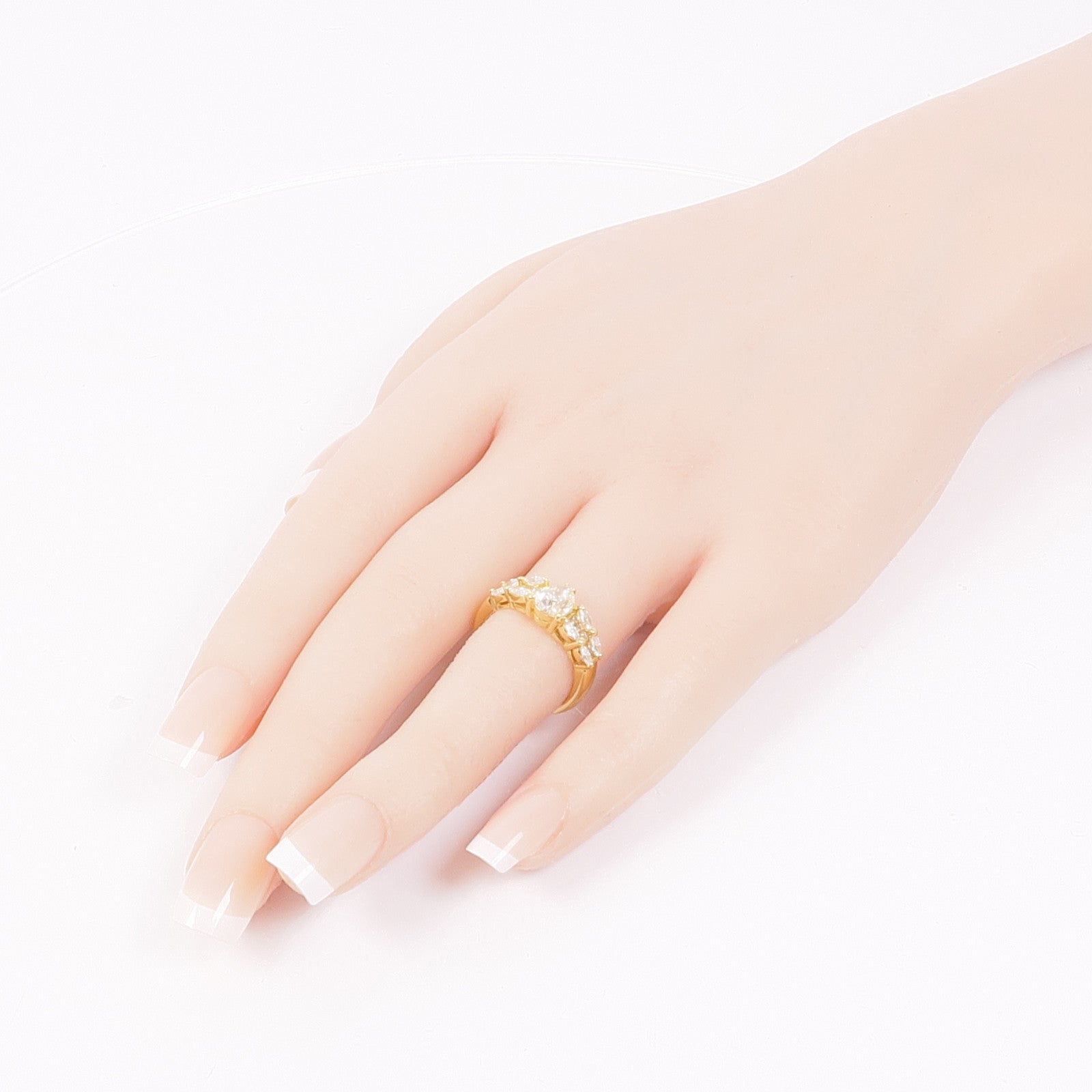 JEWELRY 18K黃金Diamond Ring鑽石戒指US#6