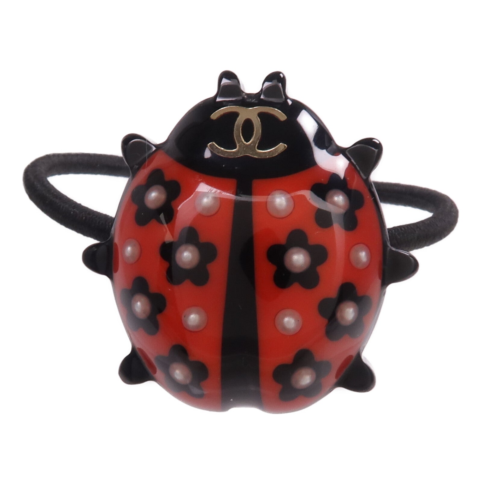 CHANEL PVC Ladybug Hair Band髮帶