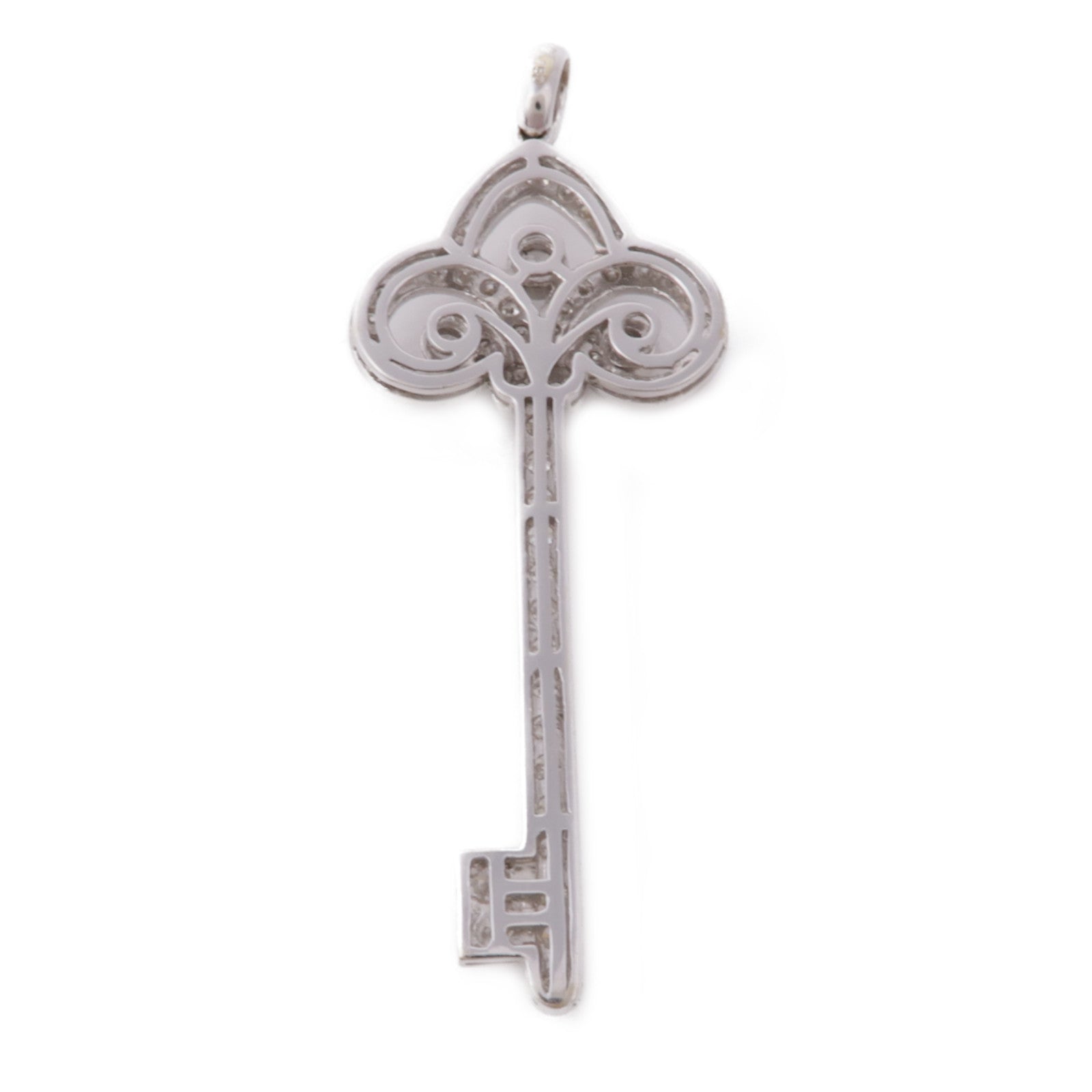 JEWELRY 18K白金Diamond Pendant Top鑽石吊墜