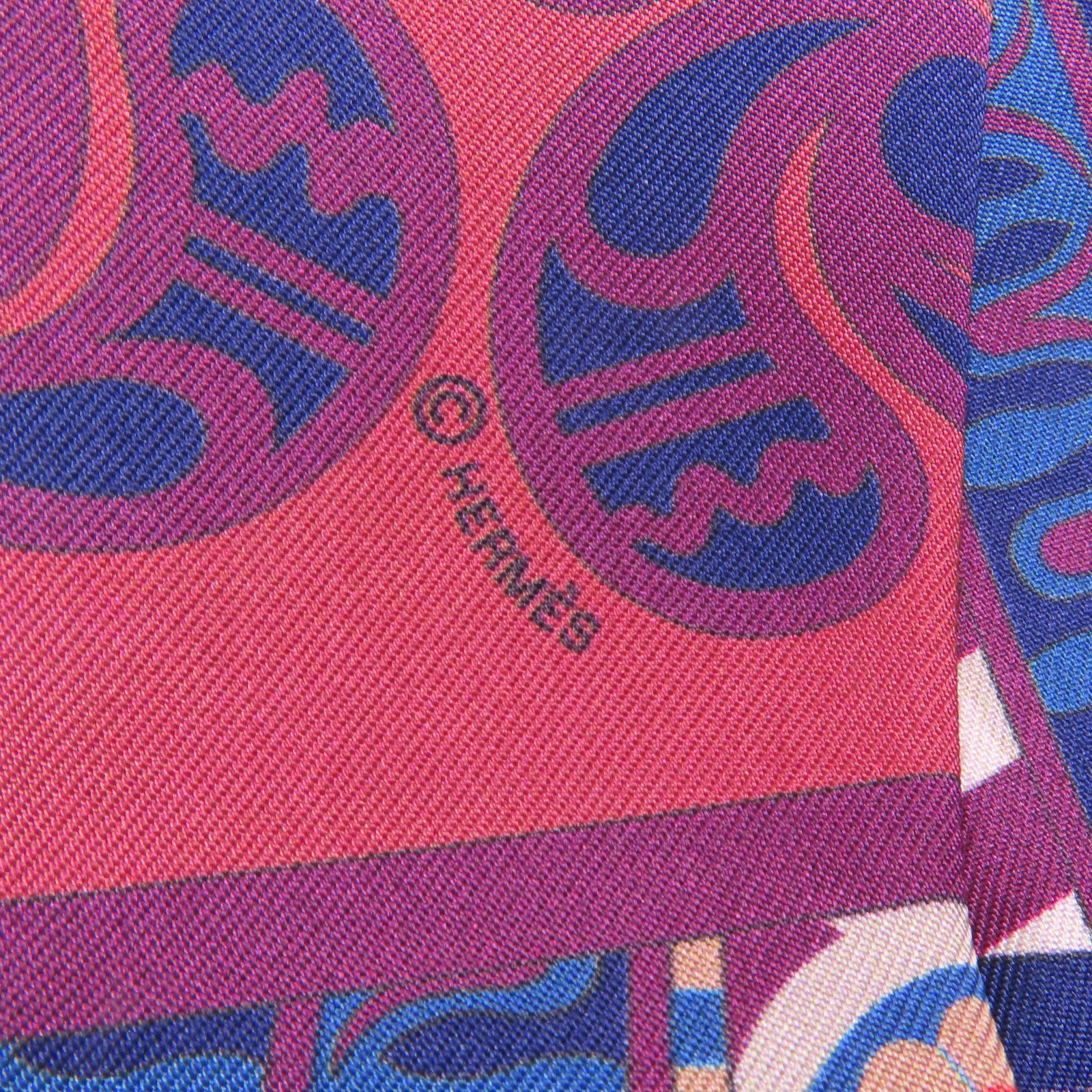 HERMES 絲質Twilly絲巾