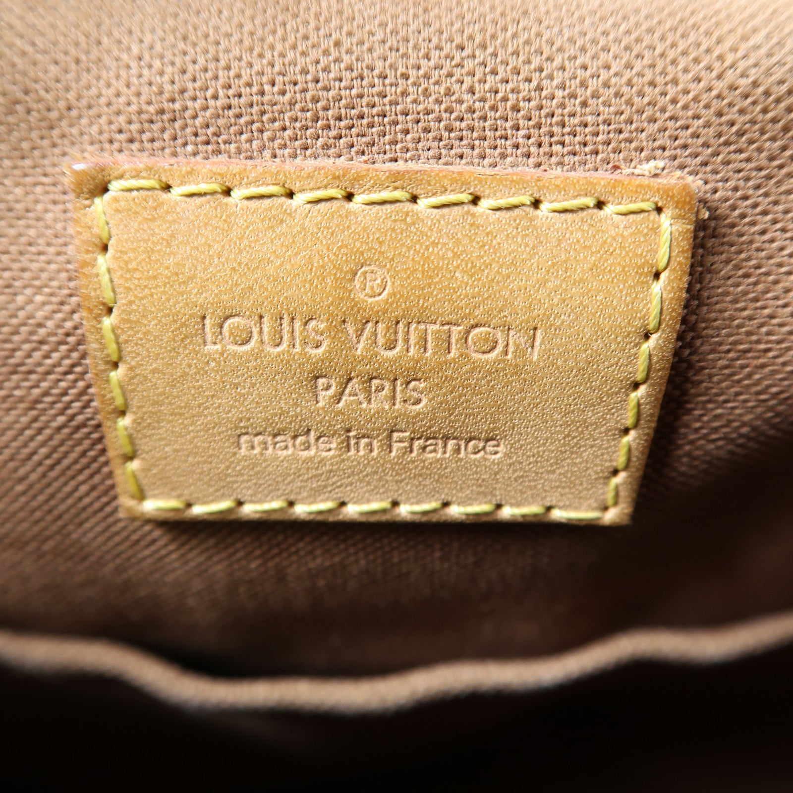 LOUIS VUITTON Monogram Palermo PM金扣手挽肩背兩用袋啡色
