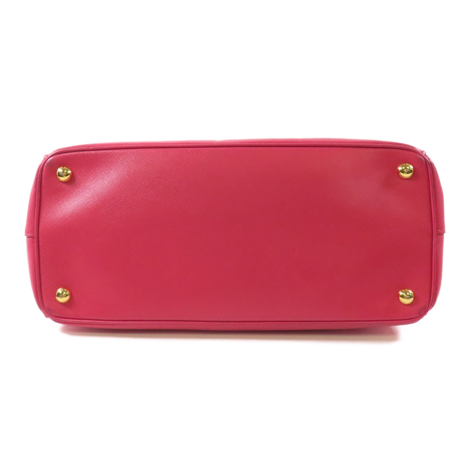PRADA Saffiano皮革2 Way Bag金扣手挽肩背兩用袋