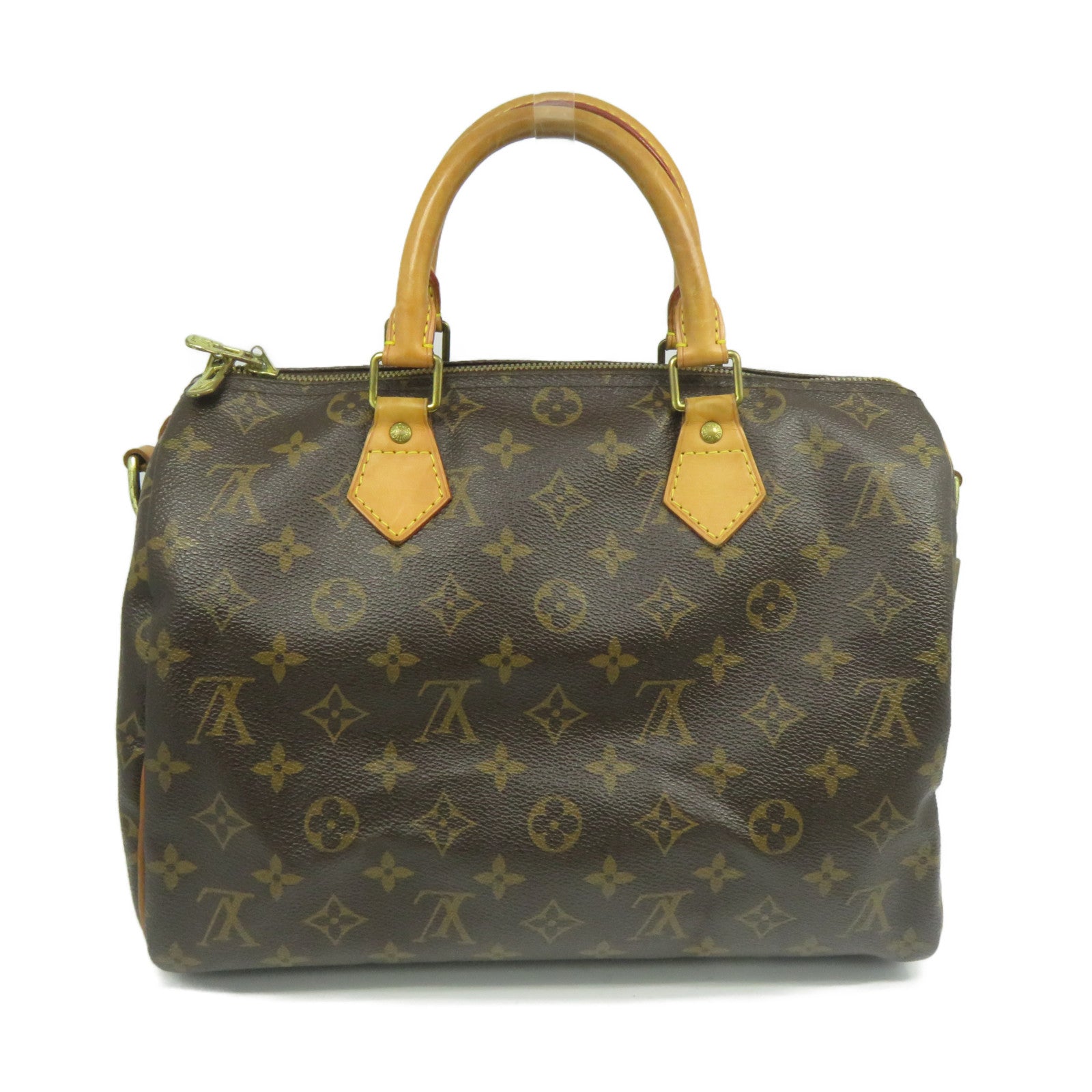 LOUIS VUITTON 【激減優惠】Monogram Speedy Bandouliere 30金扣手挽肩背兩用袋啡色