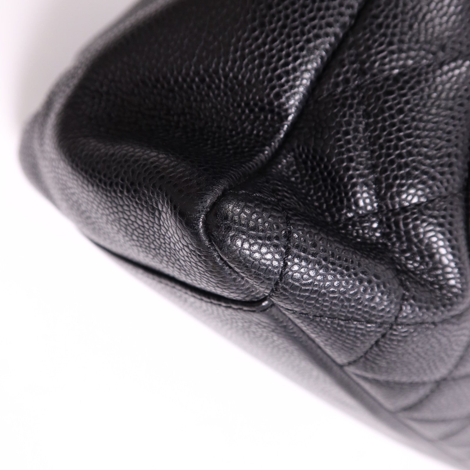 CHANEL 牛皮皮革GST Grand Shopping Tote Bag鏈帶手挽袋