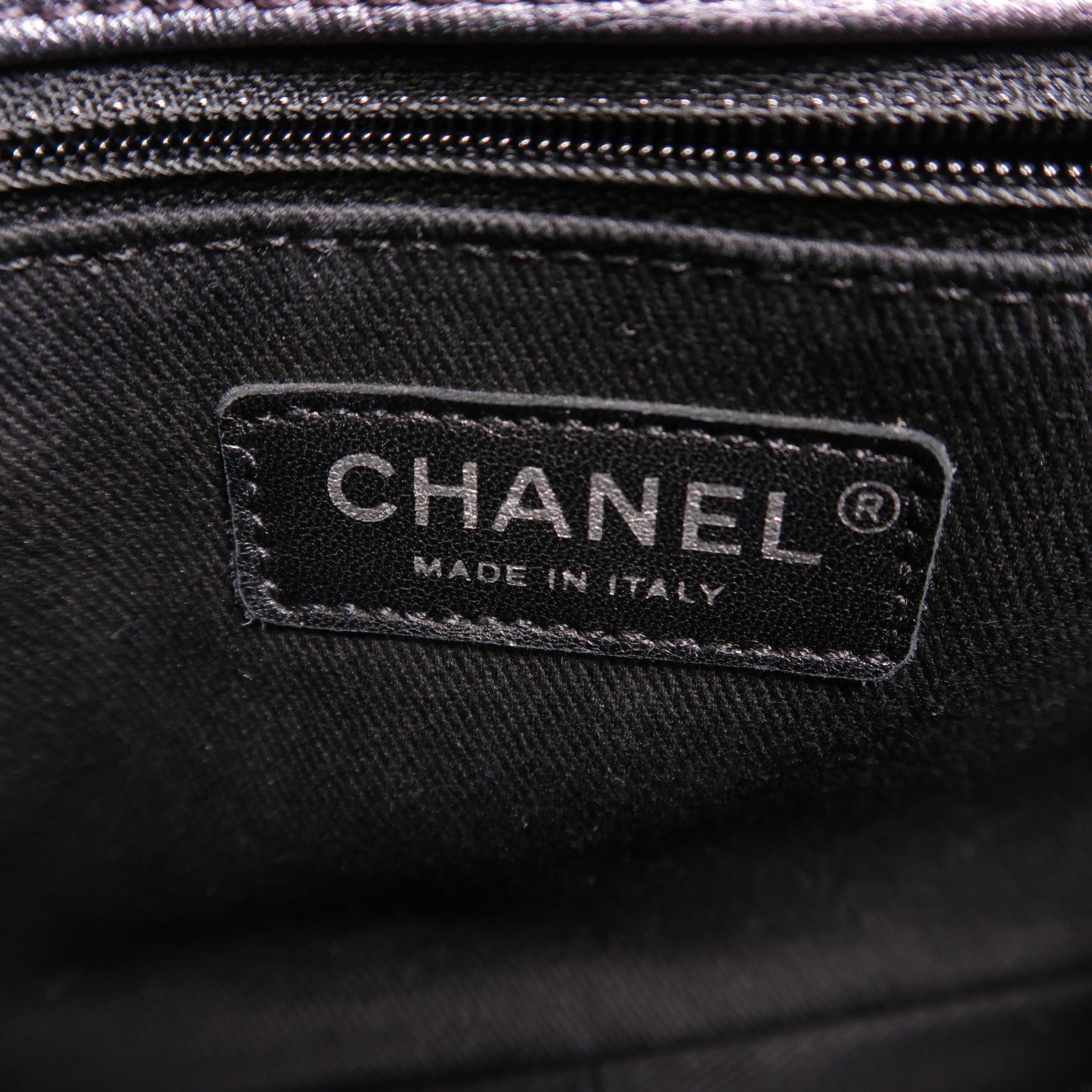 CHANEL 牛皮皮革Shoulder Bag鏈帶肩背袋
