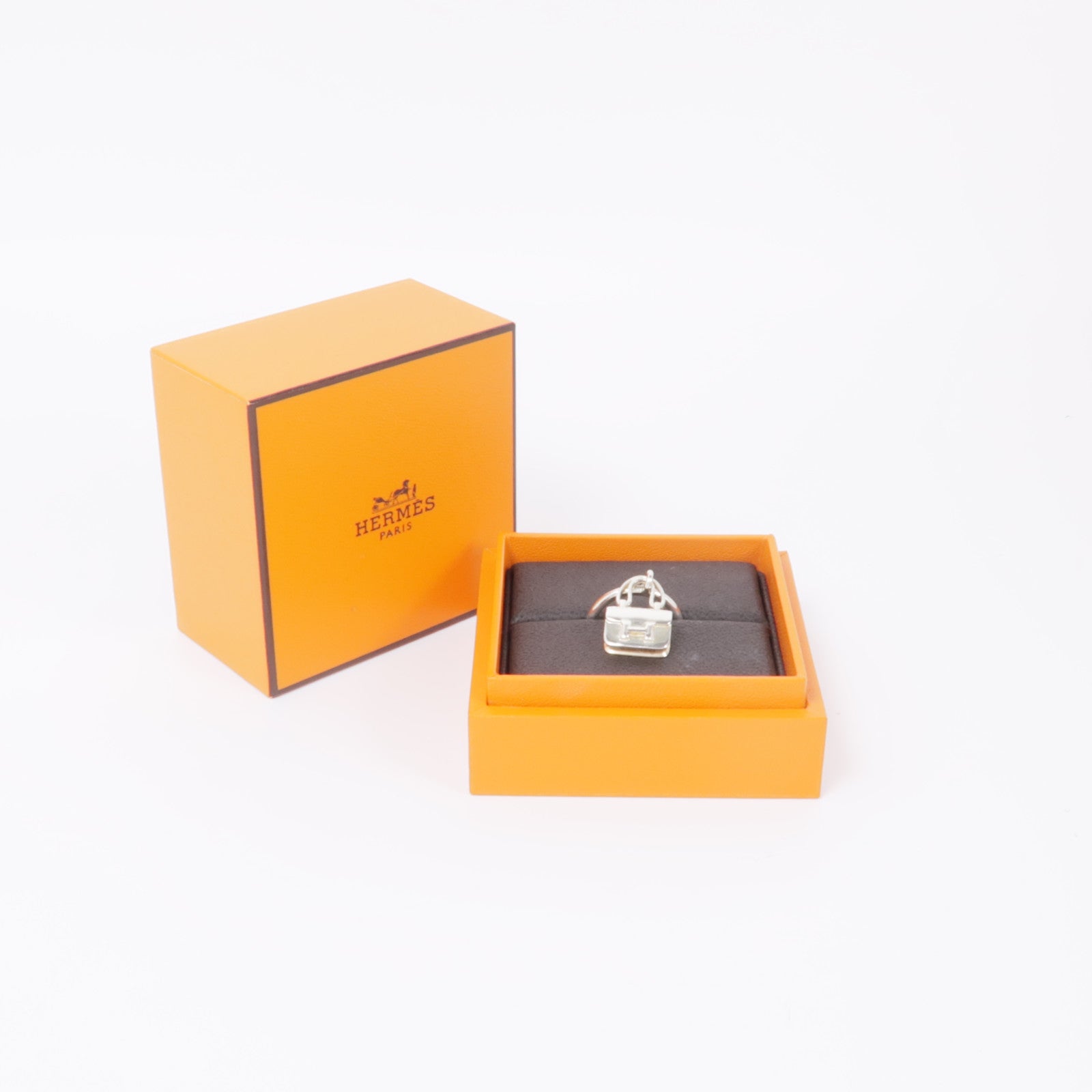HERMES 925純銀Constance Ring戒指US#5.25