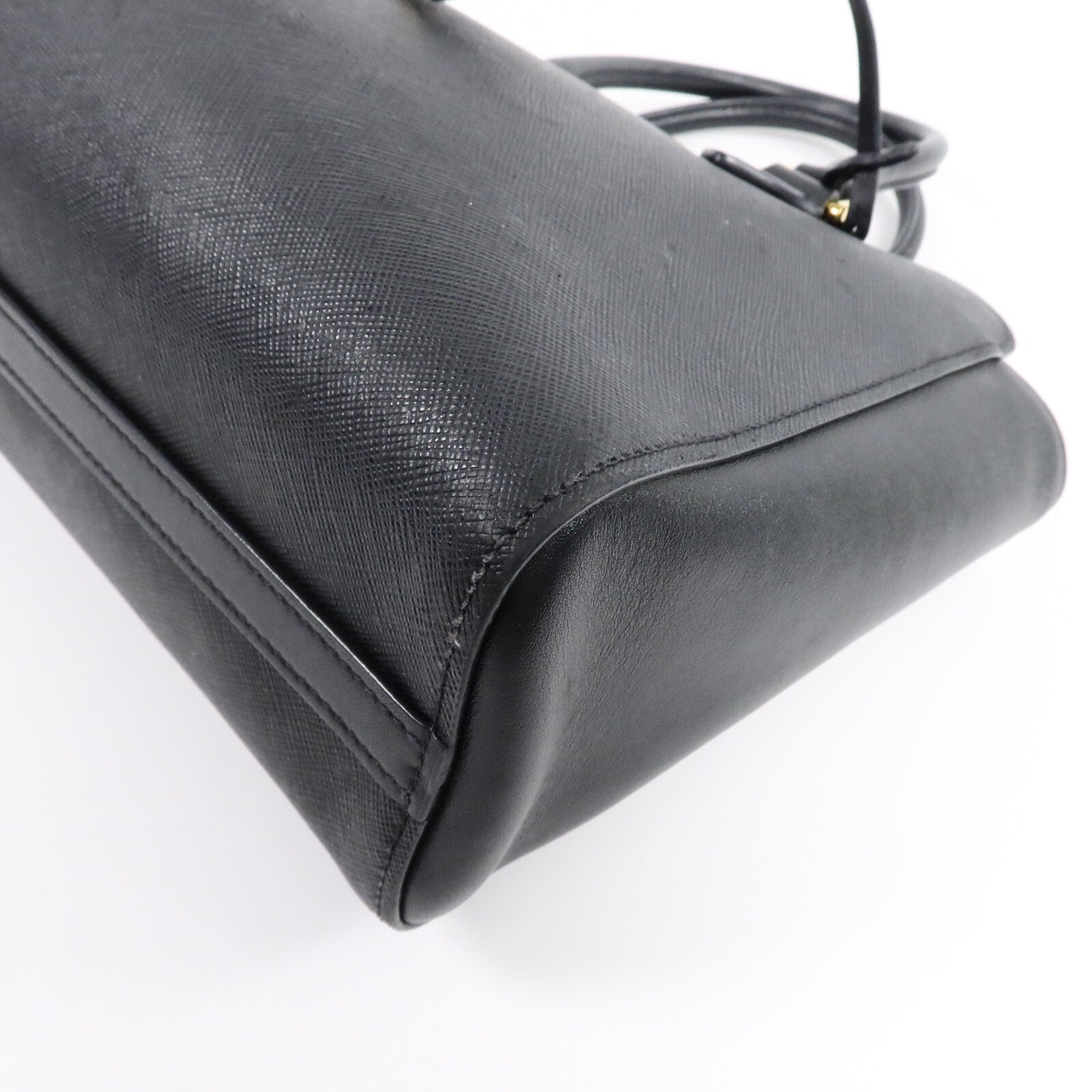 PRADA Saffiano皮革Borsa A Mano手挽肩背兩用袋