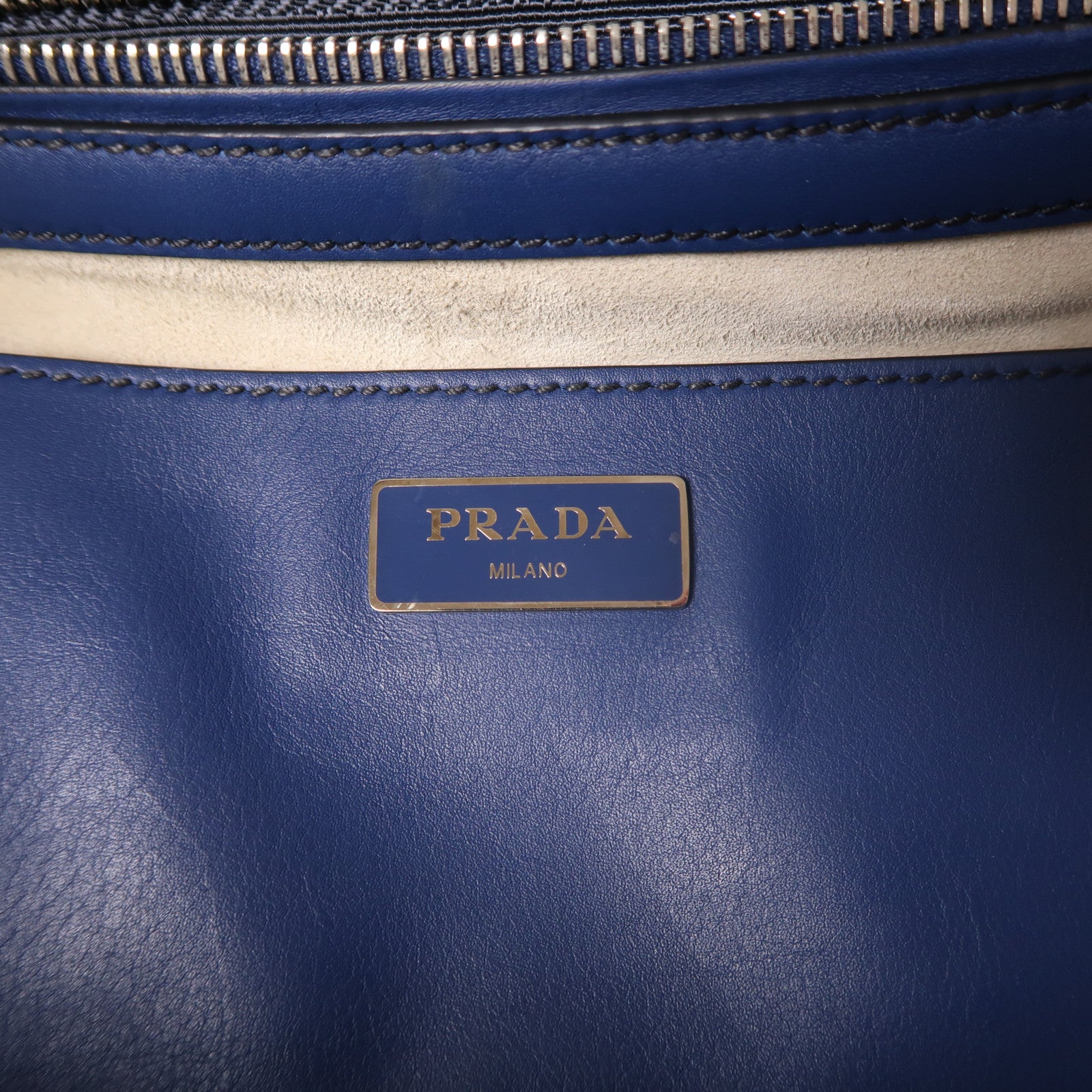PRADA 牛皮皮革2 way Shoulder手挽肩背兩用袋