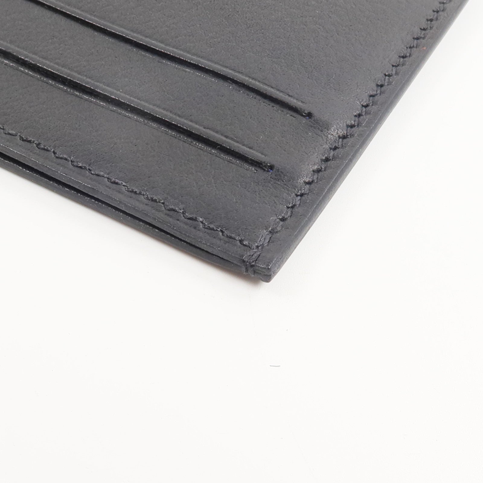 HERMES Evergrain皮革Citizen Twill Card Holder卡片套Noir