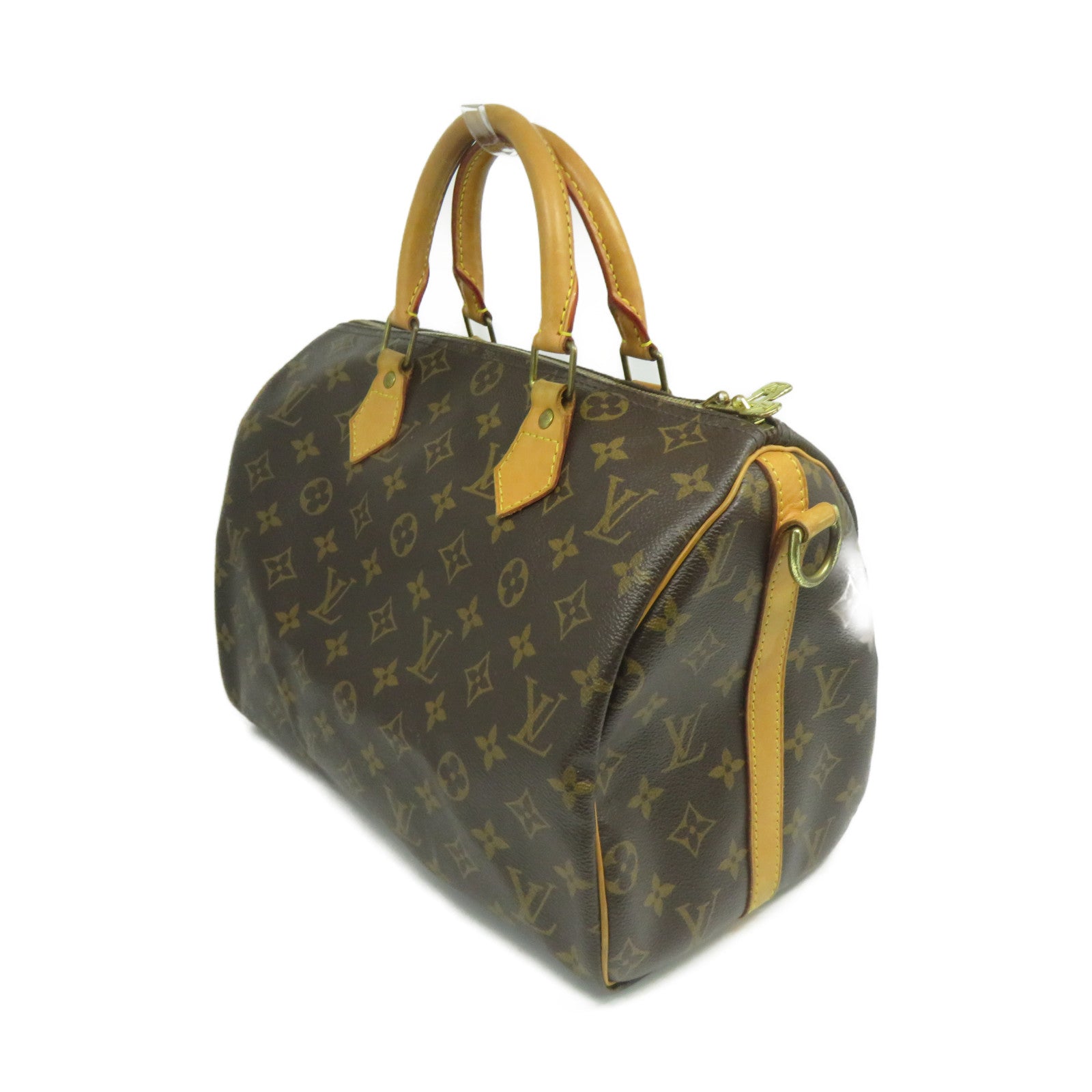 LOUIS VUITTON 【激減優惠】Monogram Speedy Bandouliere 30金扣手挽肩背兩用袋啡色