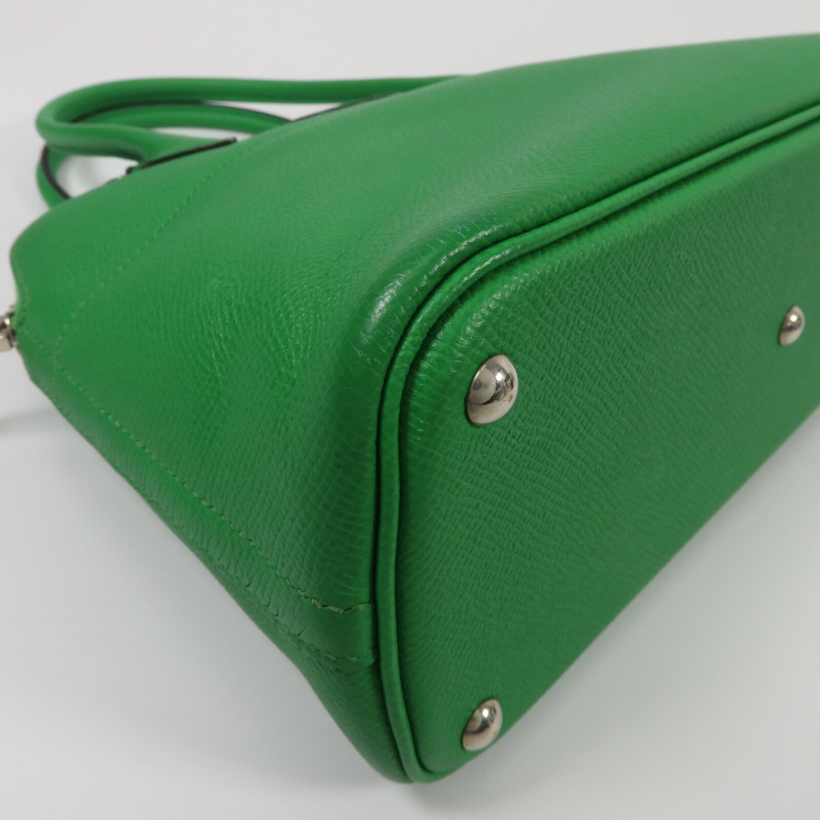 HERMES Epsom皮革Bolide 27手挽肩背兩用袋Bambou