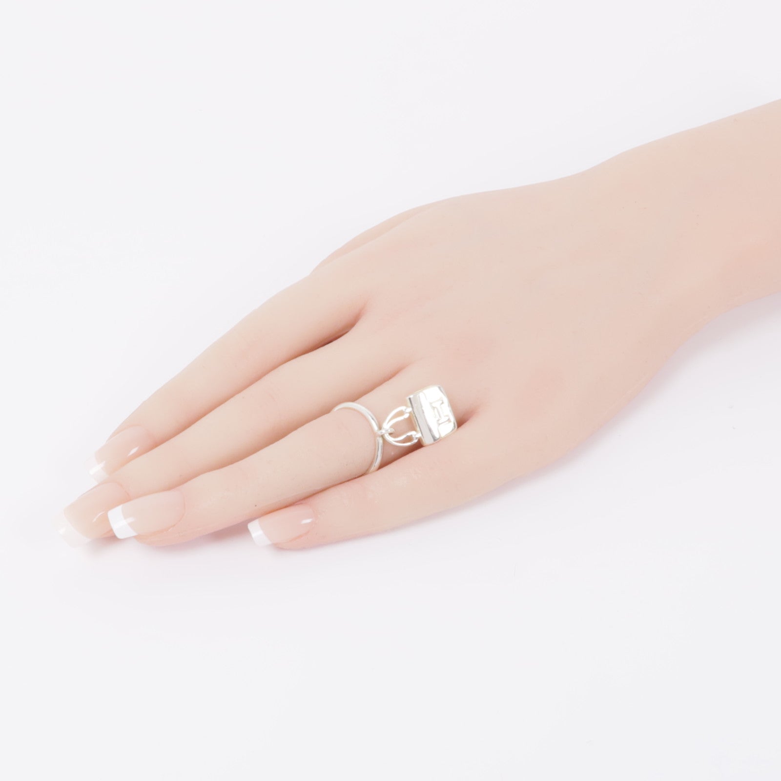 HERMES 925純銀Constance Ring戒指US#5.25