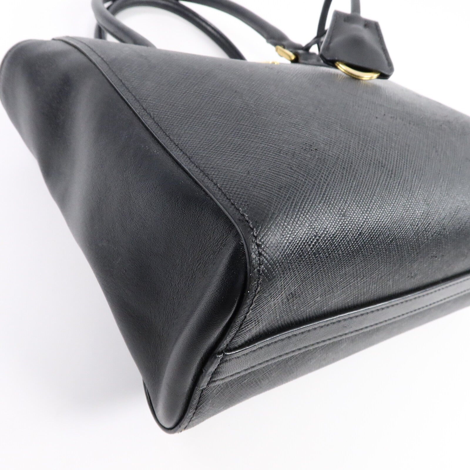 PRADA Saffiano皮革Borsa A Mano手挽肩背兩用袋