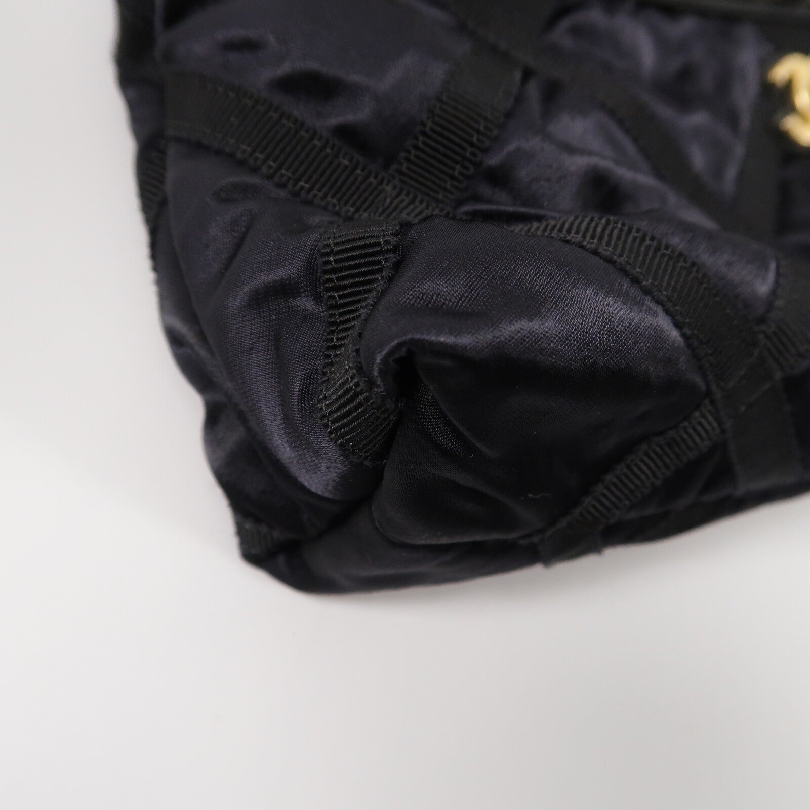 CHANEL Satin Grosgrain Tote Bag手挽袋