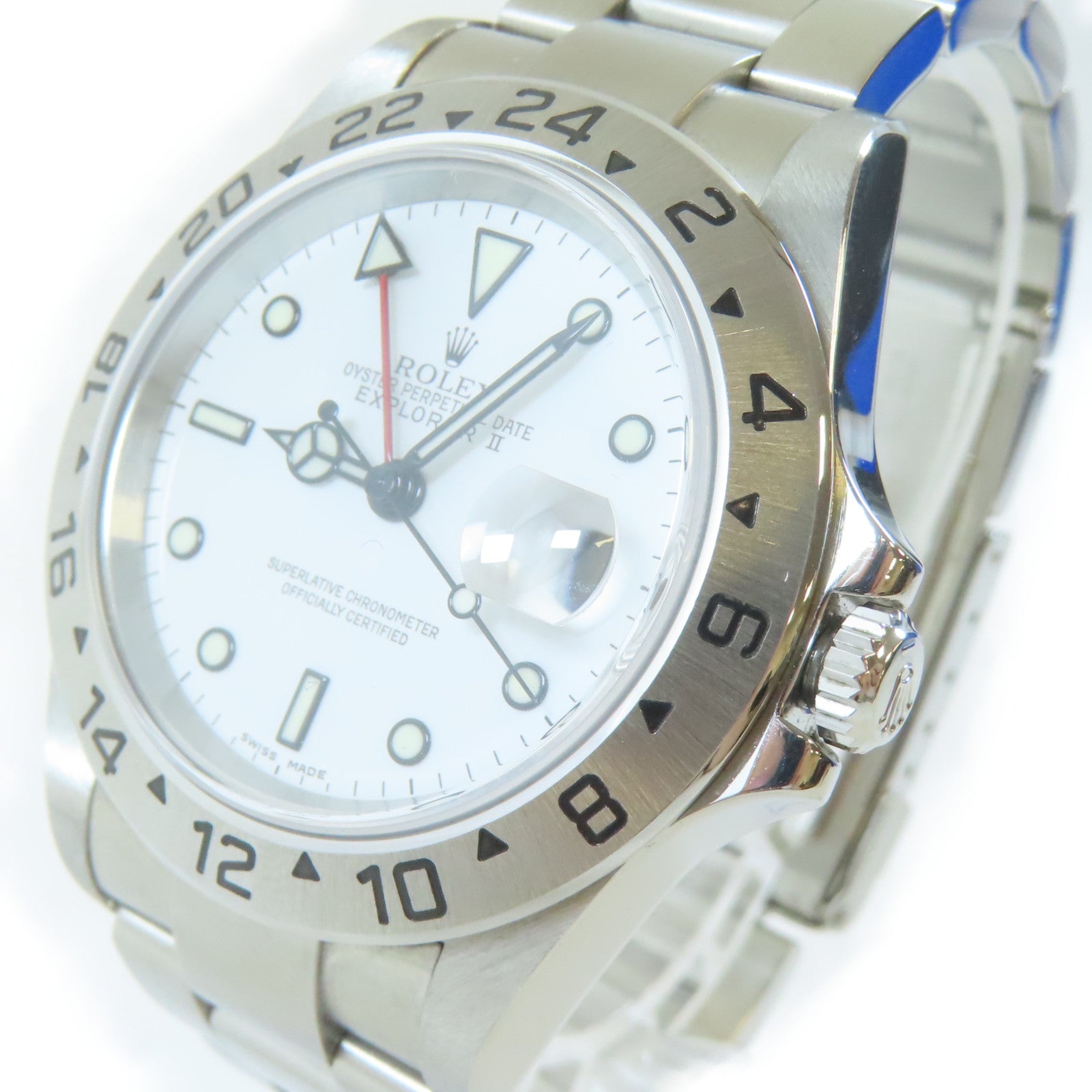 ROLEX Explorer II不鏽鋼手錶自動機芯白色