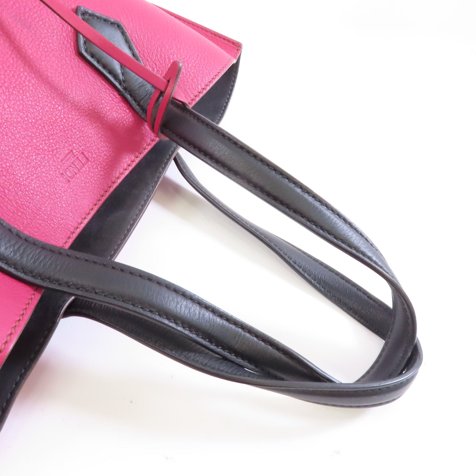 FENDI 牛皮皮革Tote Bag手挽袋紅色