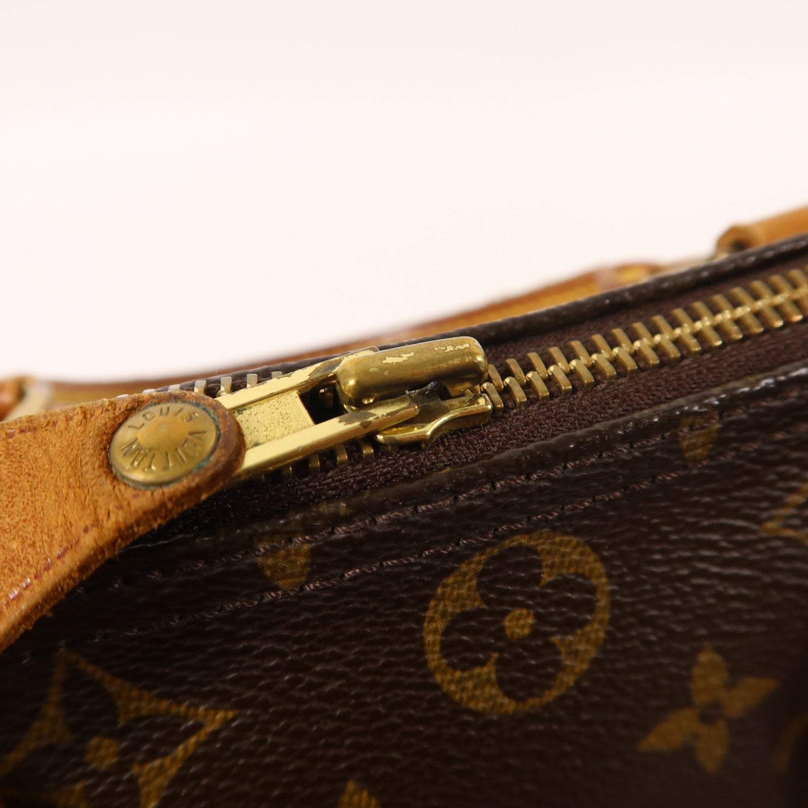 LOUIS VUITTON Monogram Speedy 30金扣手挽袋