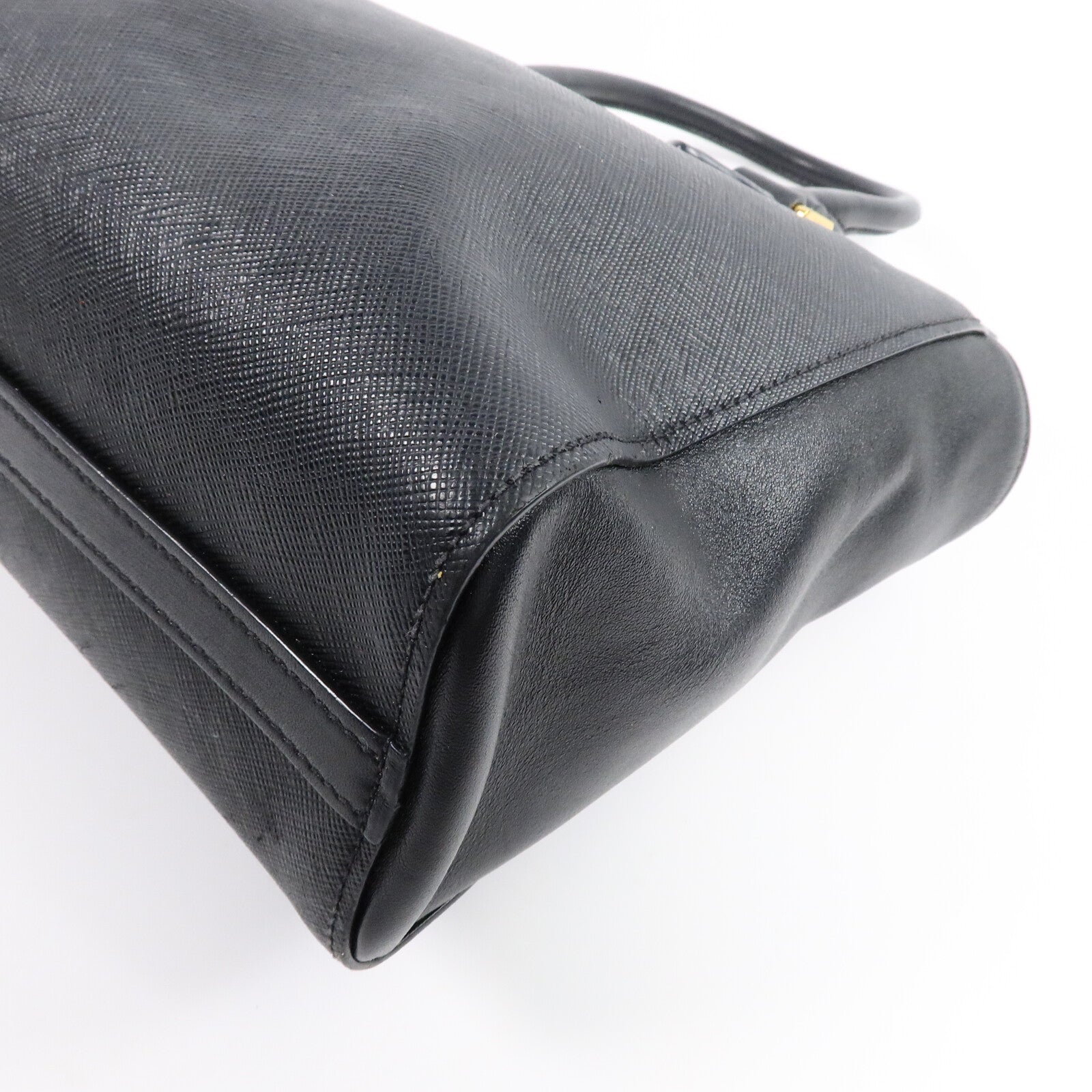 PRADA Saffiano皮革Borsa A Mano手挽肩背兩用袋