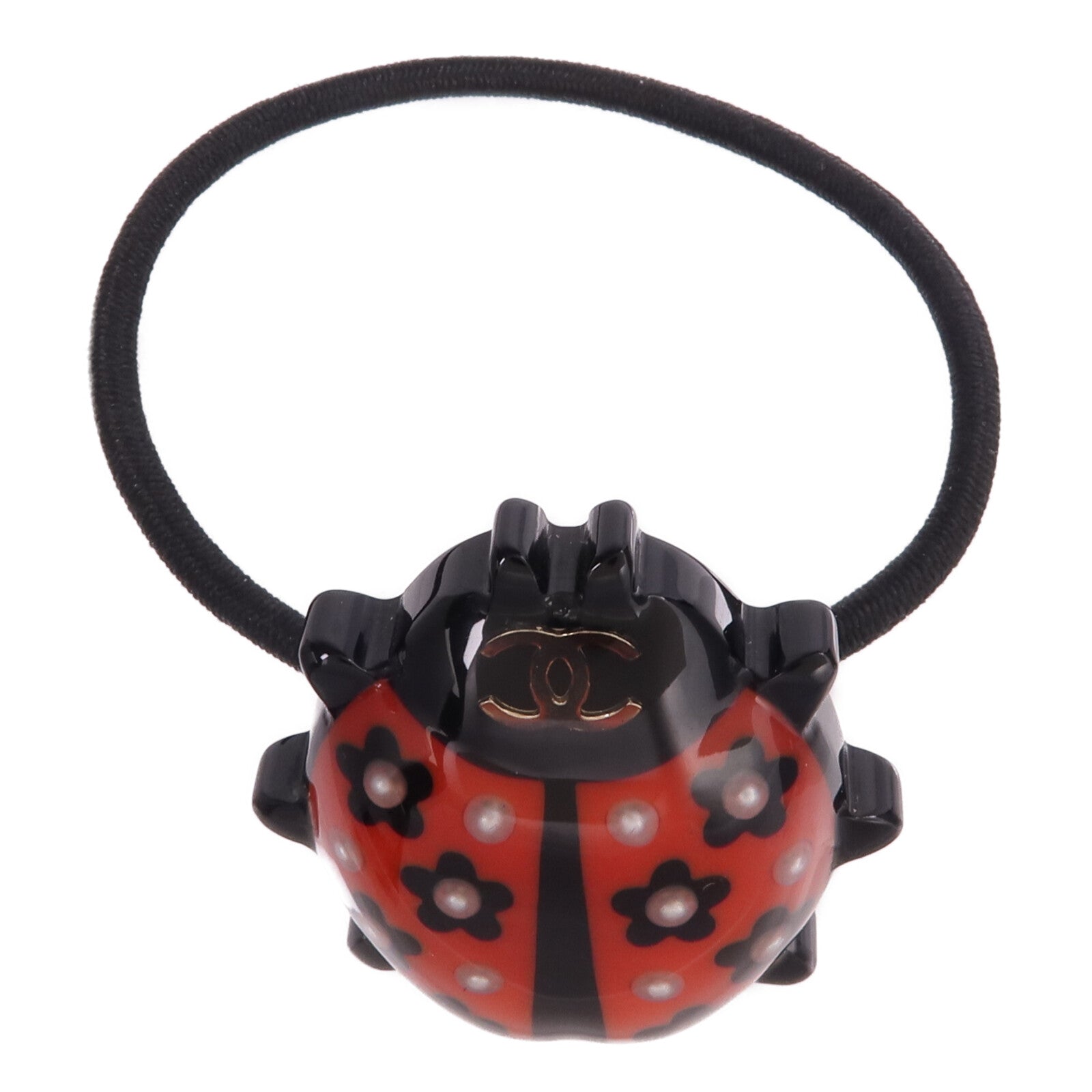CHANEL PVC Ladybug Hair Band髮帶