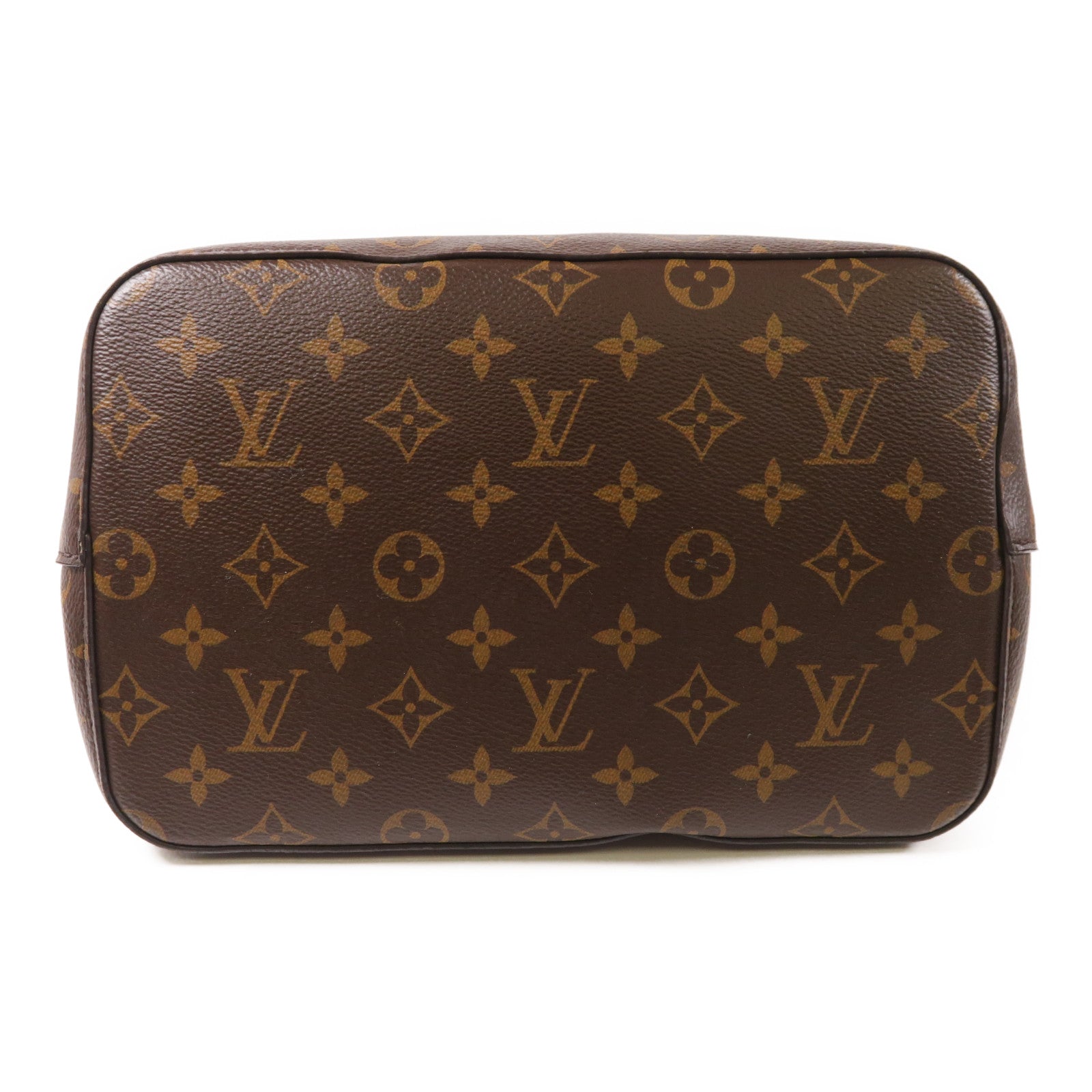 LOUIS VUITTON Monogram Neo Noe MM金扣肩背袋棕色
