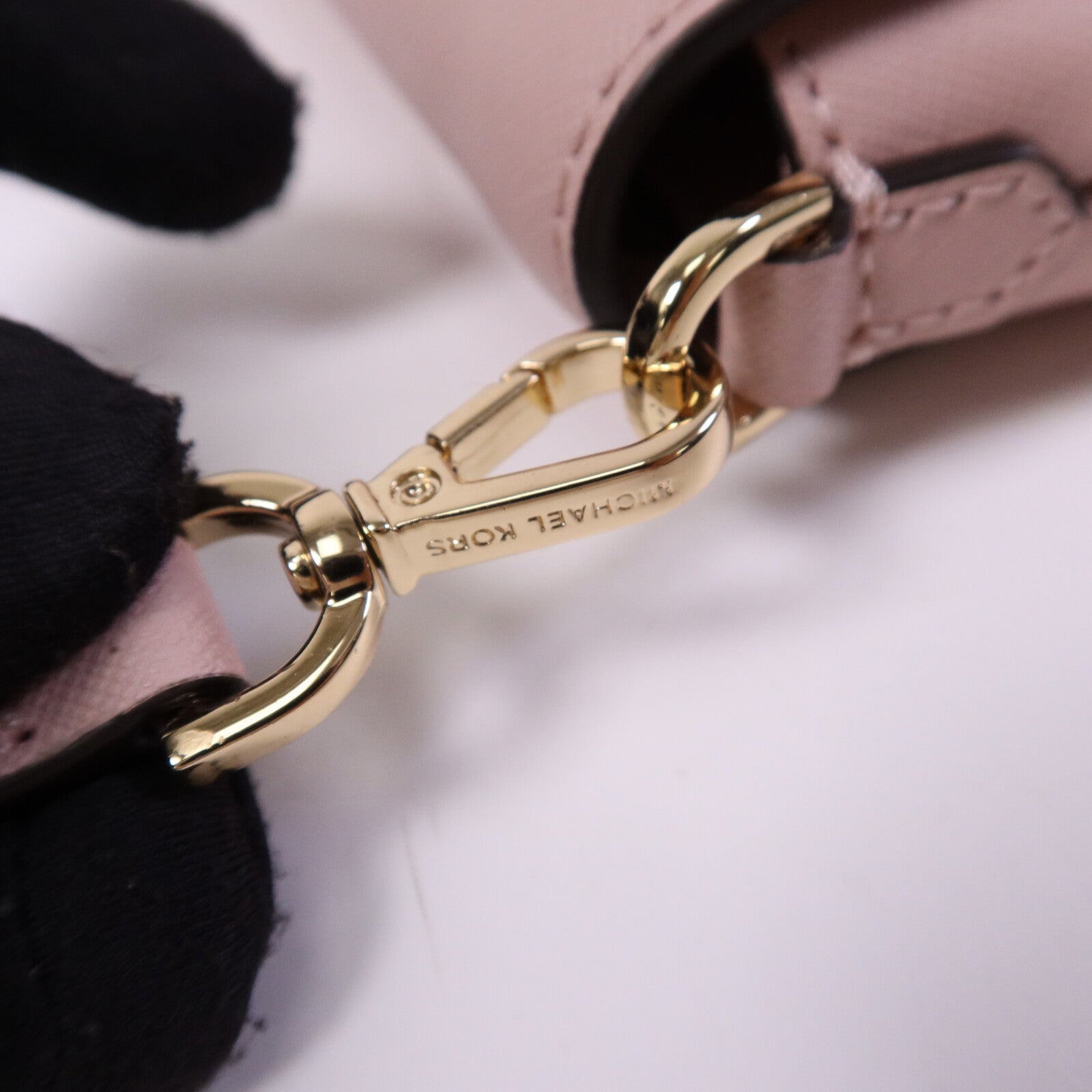 Michael Kors 牛皮皮革Shoulder Bag金扣肩背袋