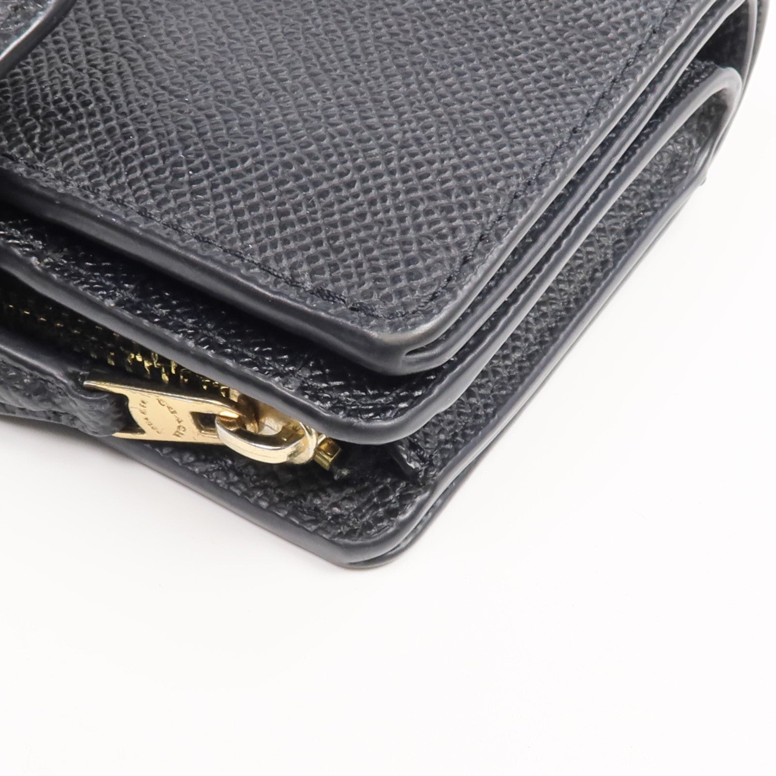 COACH 牛皮皮革Wallet金扣錢包