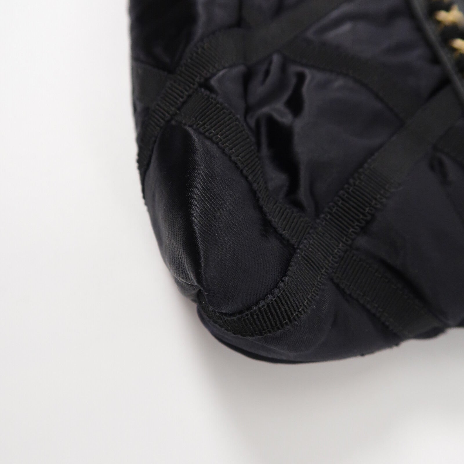 CHANEL Satin Grosgrain Tote Bag手挽袋