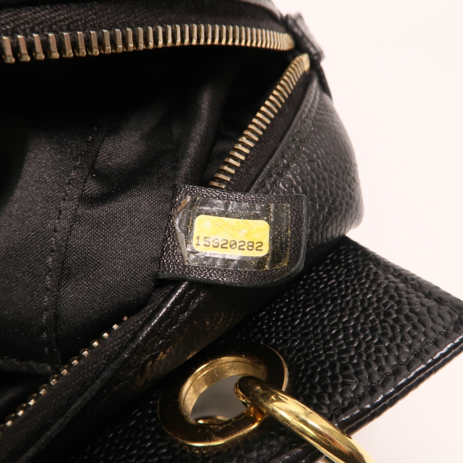 CHANEL 牛皮皮革Petite Timeless Tote金扣肩背袋