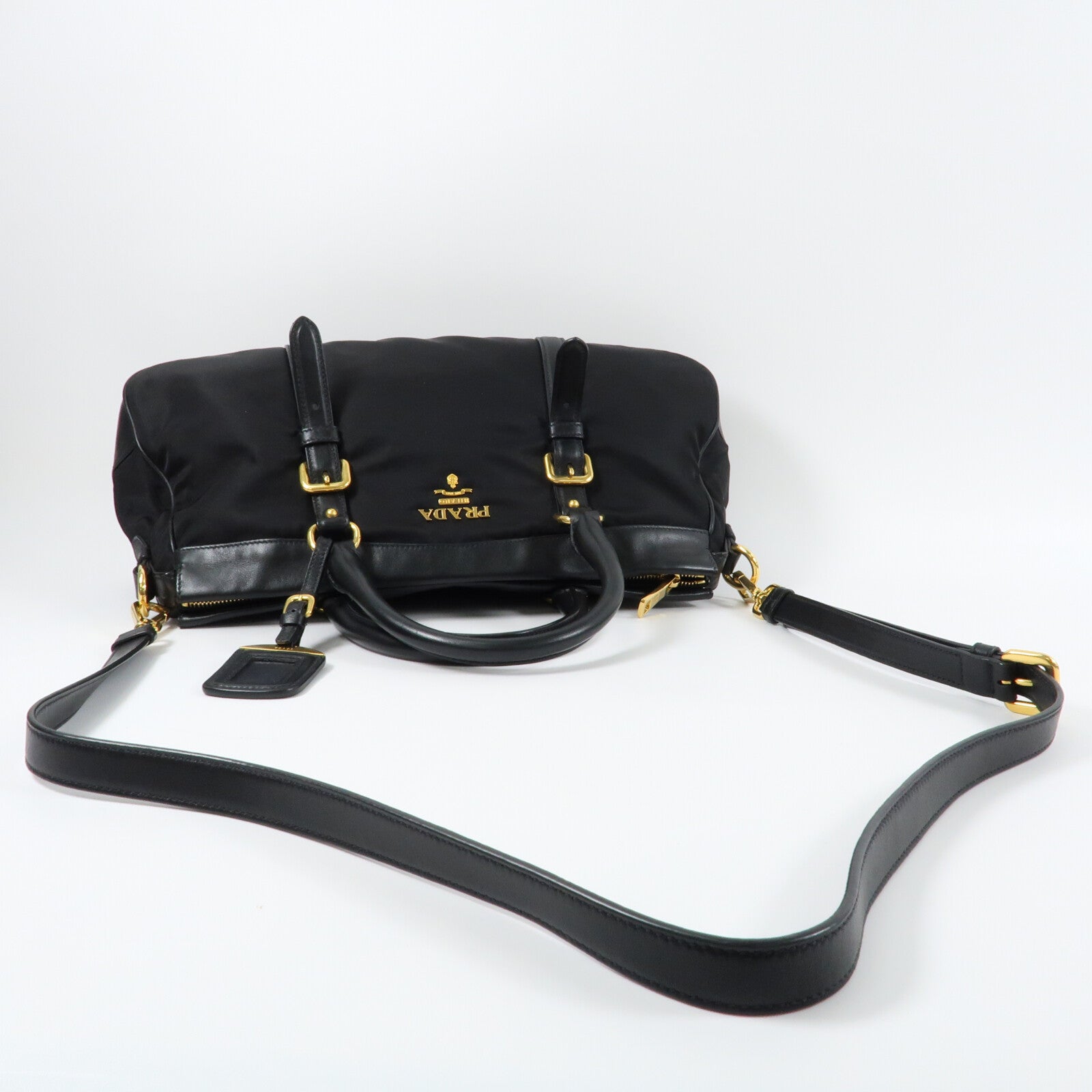 PRADA 尼龍Shoulder Bag手挽肩背兩用袋