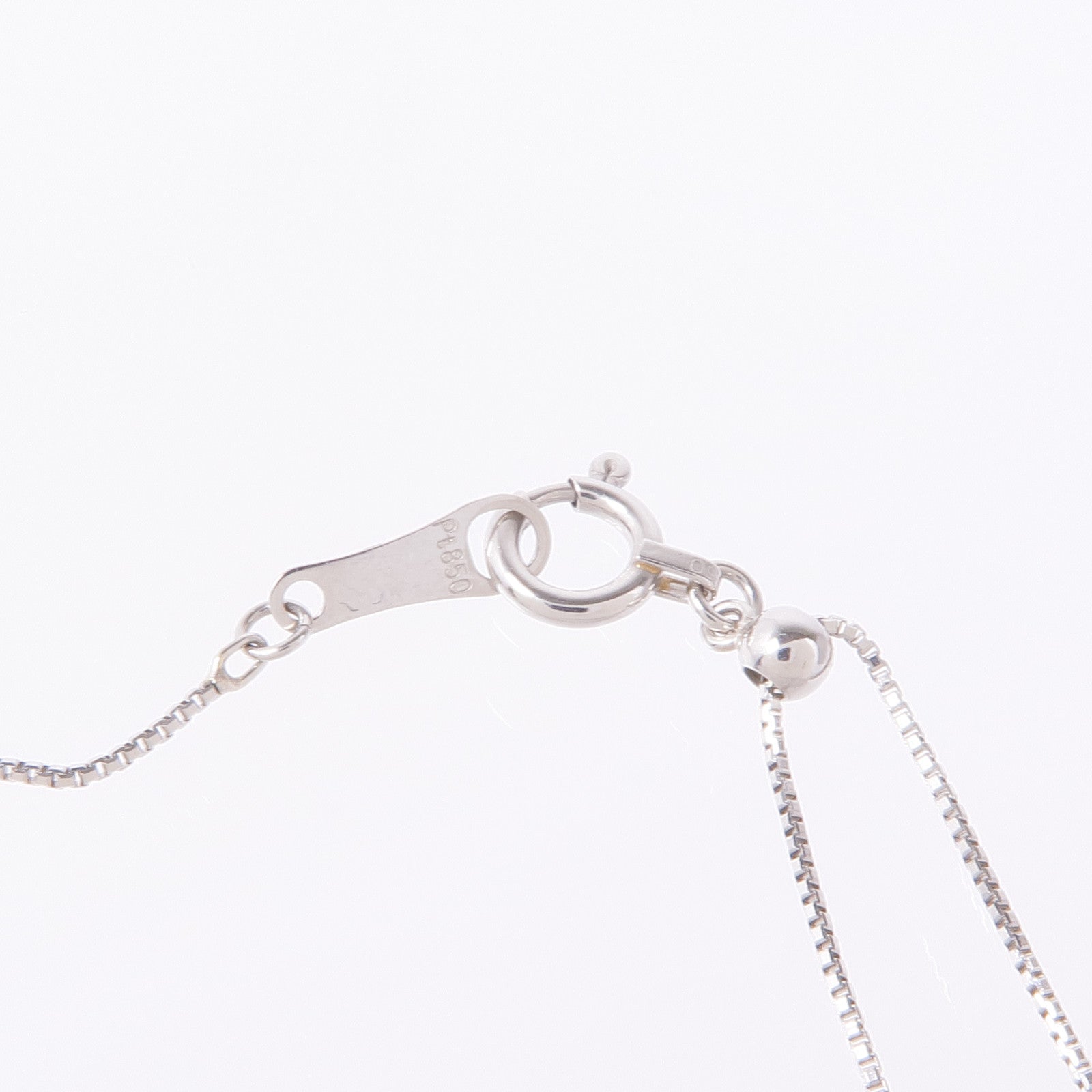 JEWELRY Sapphire Diamond Necklace PT850 Platinum