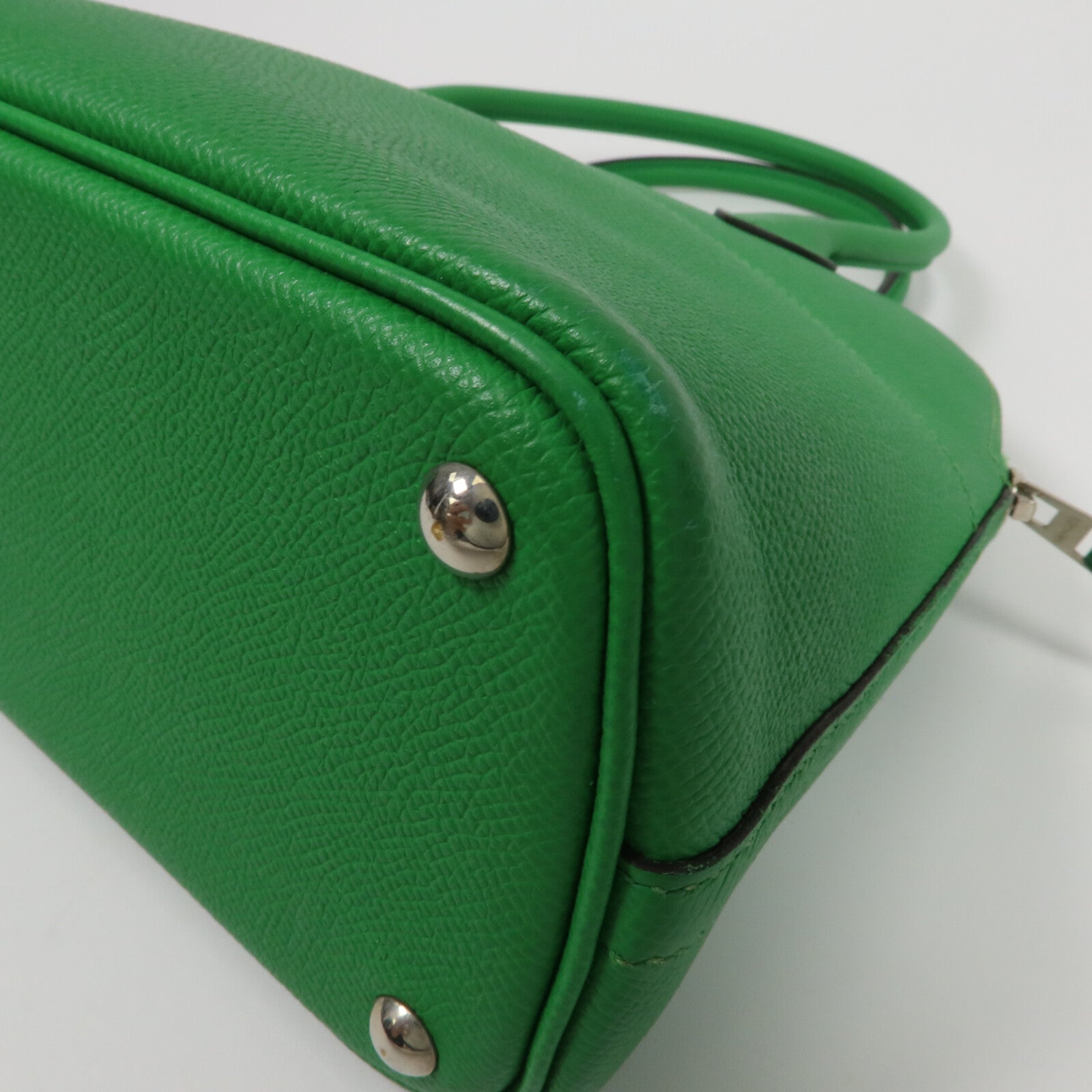 HERMES Epsom皮革Bolide 27手挽肩背兩用袋Bambou