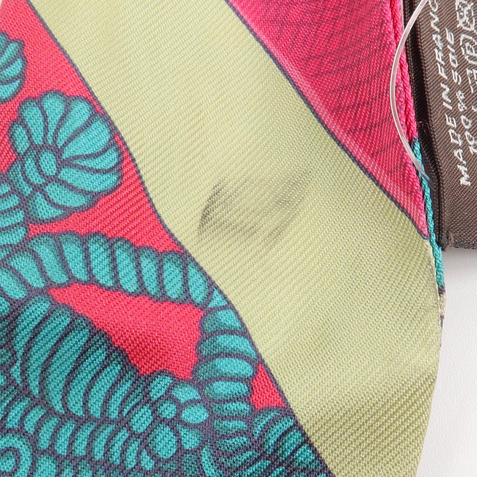 HERMES 絲質Twilly絲巾