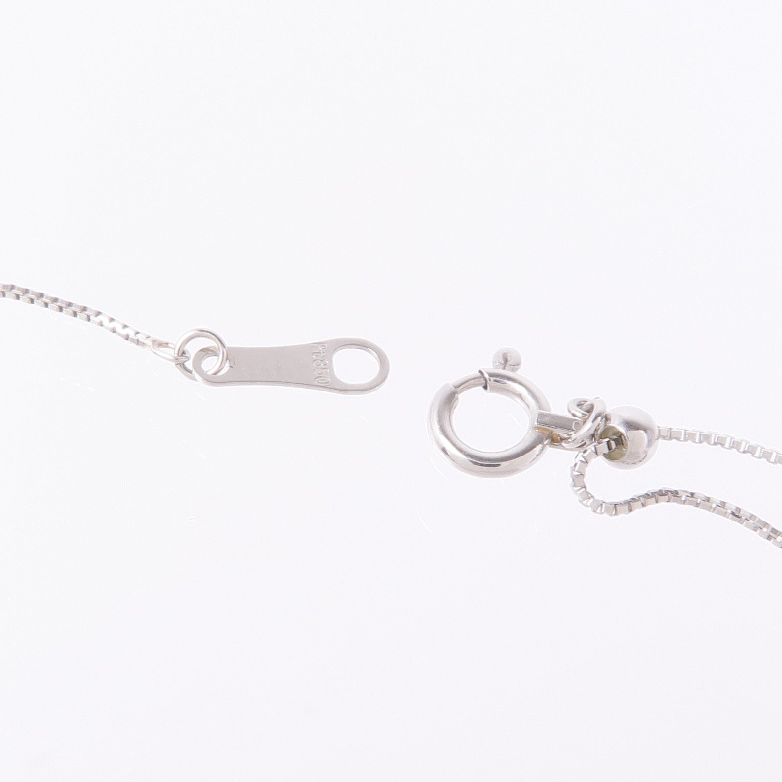 JEWELRY Sapphire Diamond Necklace PT850 Platinum